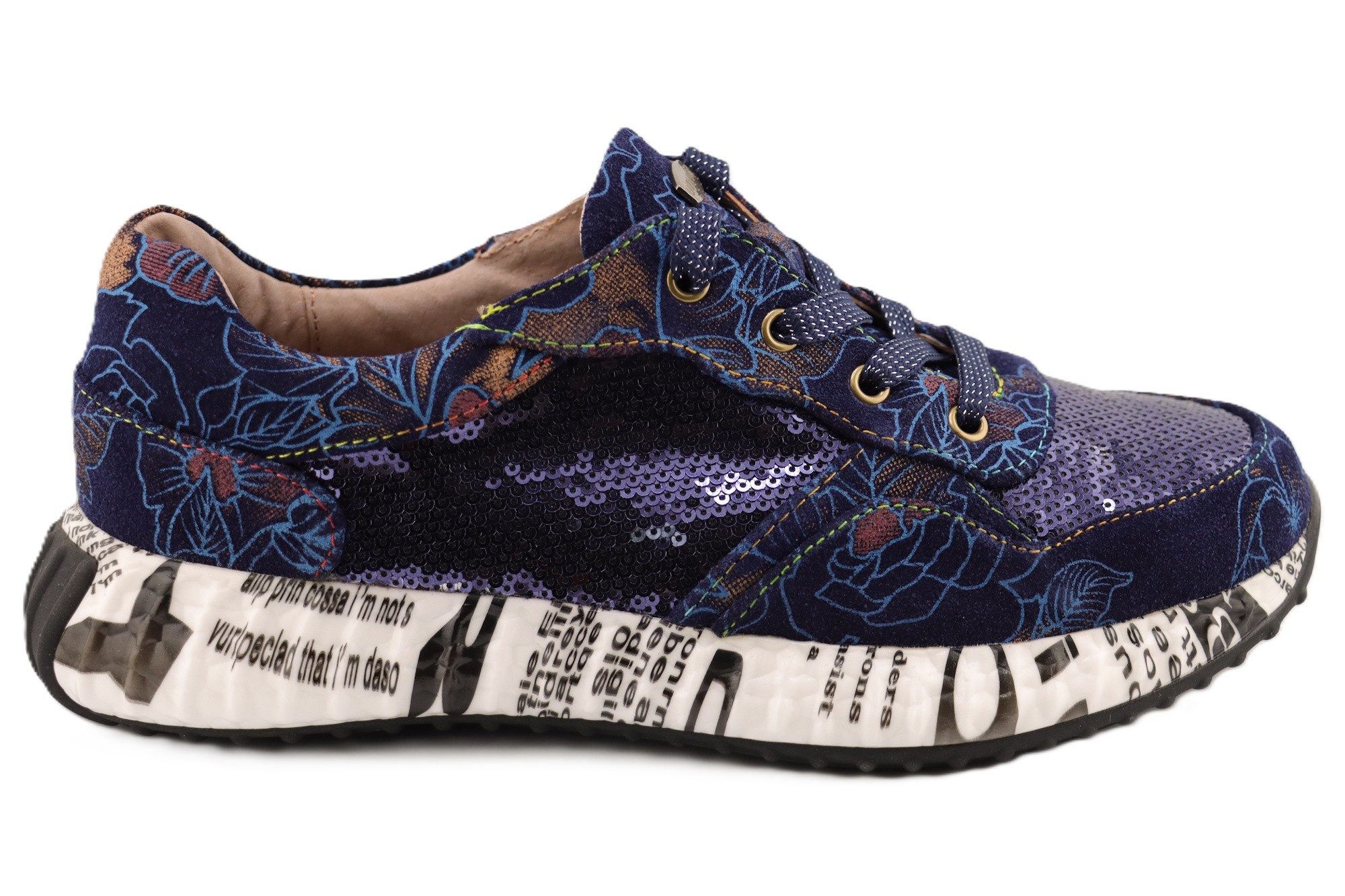 LAURA VITA Burton 05 Sneaker aus echtem Leder
