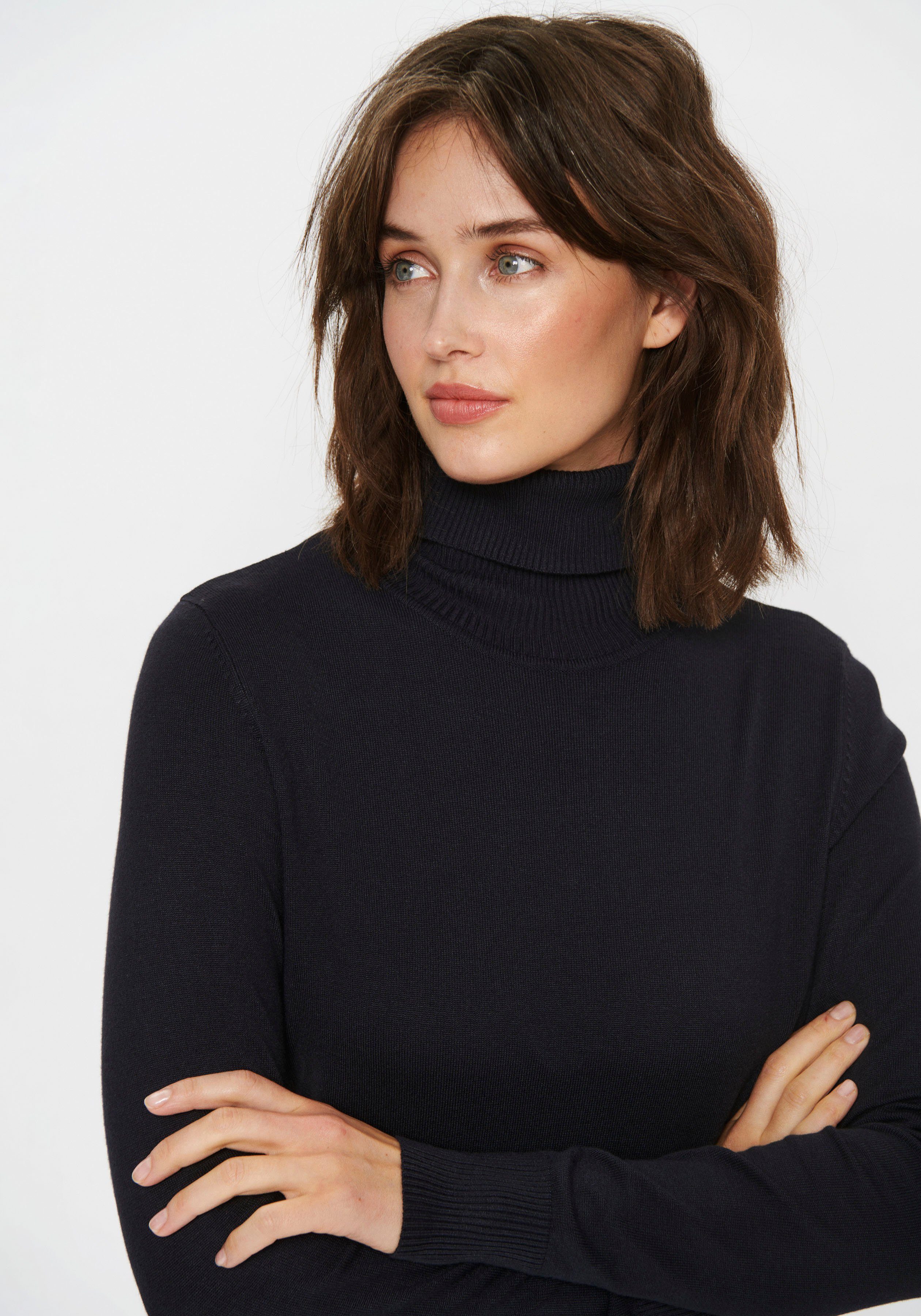 Saint Tropez Rollkragenpullover J2046, MilaSZ Rollneck Viskosemischung, Classic fit