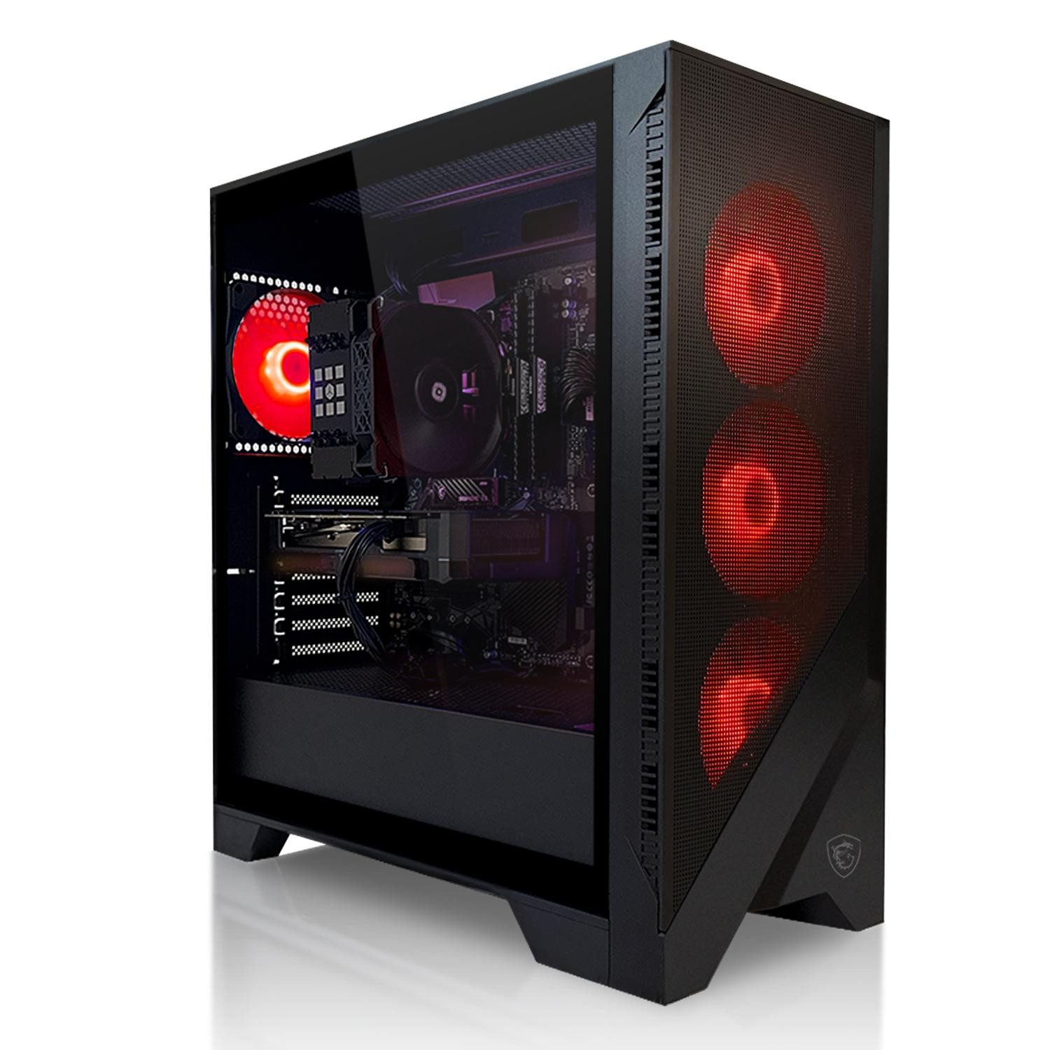 SYSTEMTREFF Gaming-PC (AMD 9800X3D 9800X3D, Radeon RX 7900 XTX, 32 GB RAM, Wasserkühlung)