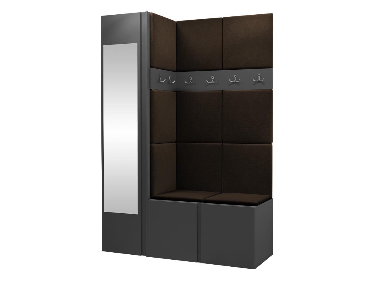 MIRJAN24 Garderoben-Set Orion X, (Komplett-Set, Schuhschrank, günstig online kaufen
