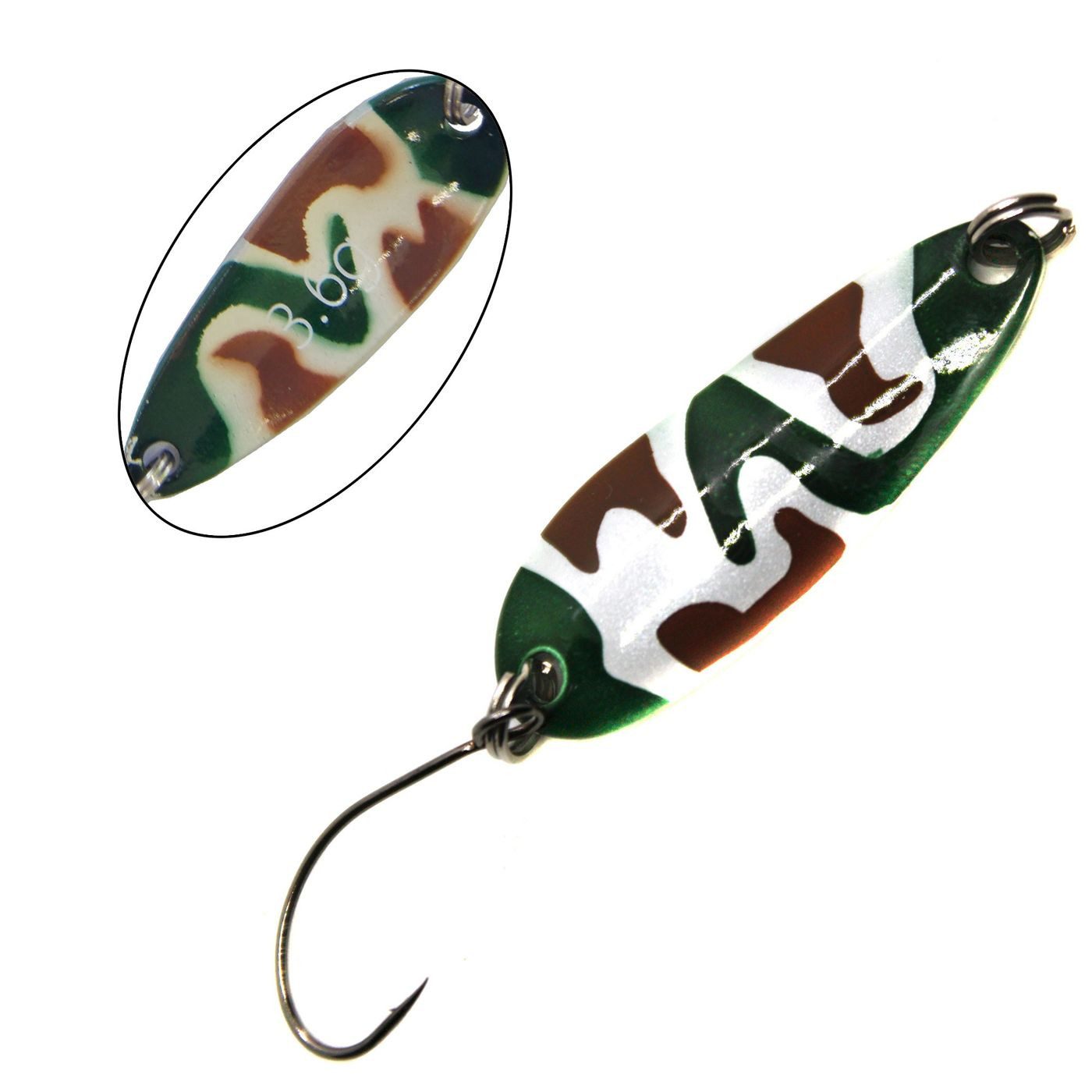 Kunstköder Paladin Trout Spoon 3,5cm 3,6g - Forellenblinker
