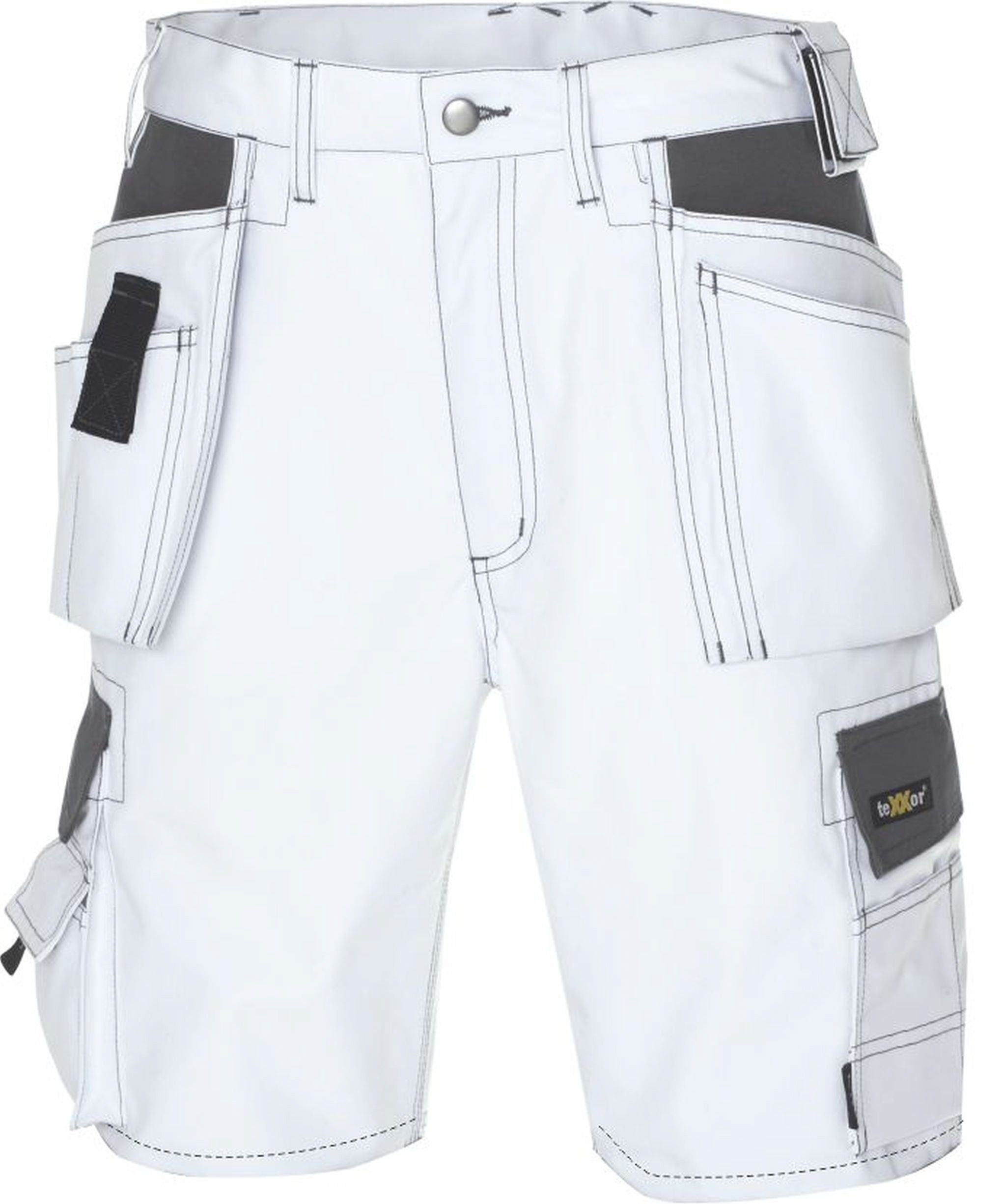 Canvas-Arbeitsshorts Shorts teXXor Bermuda