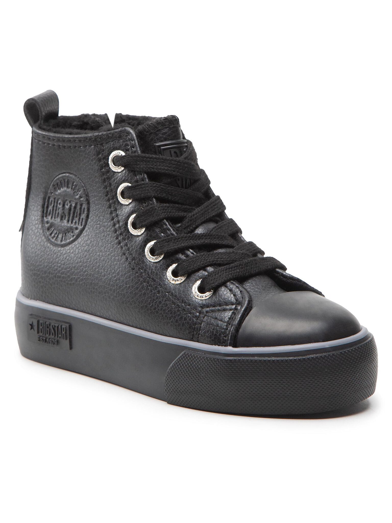 BIG STAR Sneakers aus Stoff KK374228 Black Sneaker