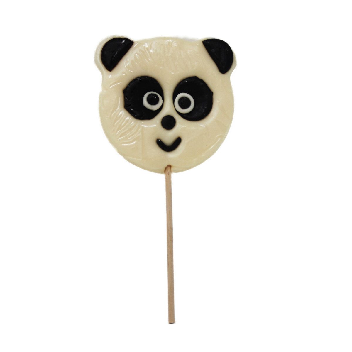 Holland Foodz Süßigkeit, Holland Foodz Panda Lutscher in schwarz weiß 100g 17er Display