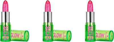 Essence Lippenstift »ELECTRIC GLOW colour changing lipstick«, 3-tlg.