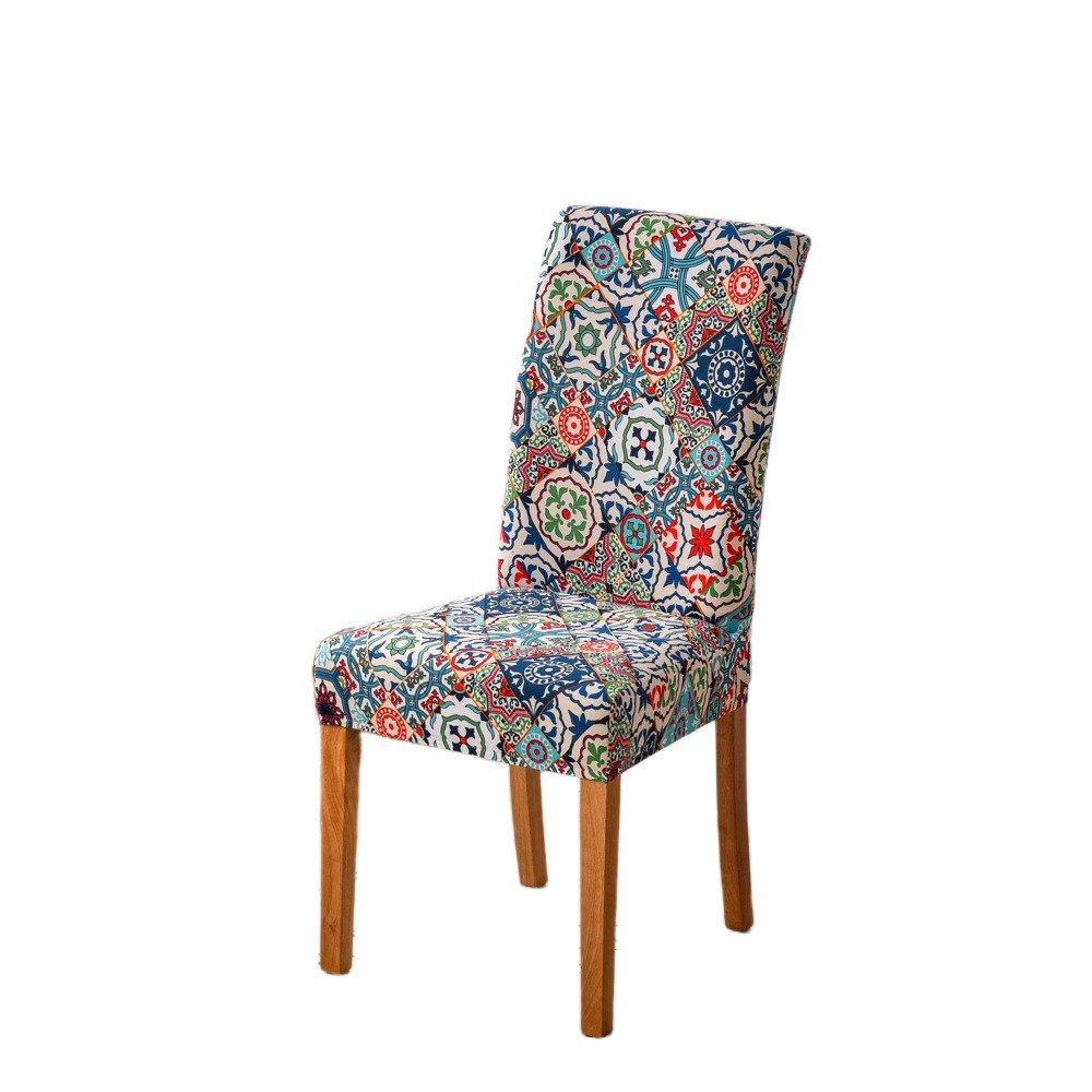 Coonoor Stuhlhusse Elastische Moderne Bedruckte Stuhlhussen Stretch Abnehmb günstig online kaufen
