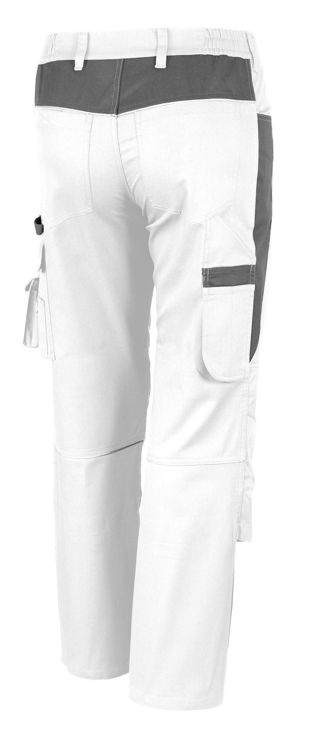 Qualitex Workwear Arbeitsbundhose strapazierfähige PROfessionals Arbeitshose aus faserverstätktem Gewebe (1-tlg) MG 245 g Schutzhose - 11 Taschen - pflegeleichte Bundhose - Waschbar