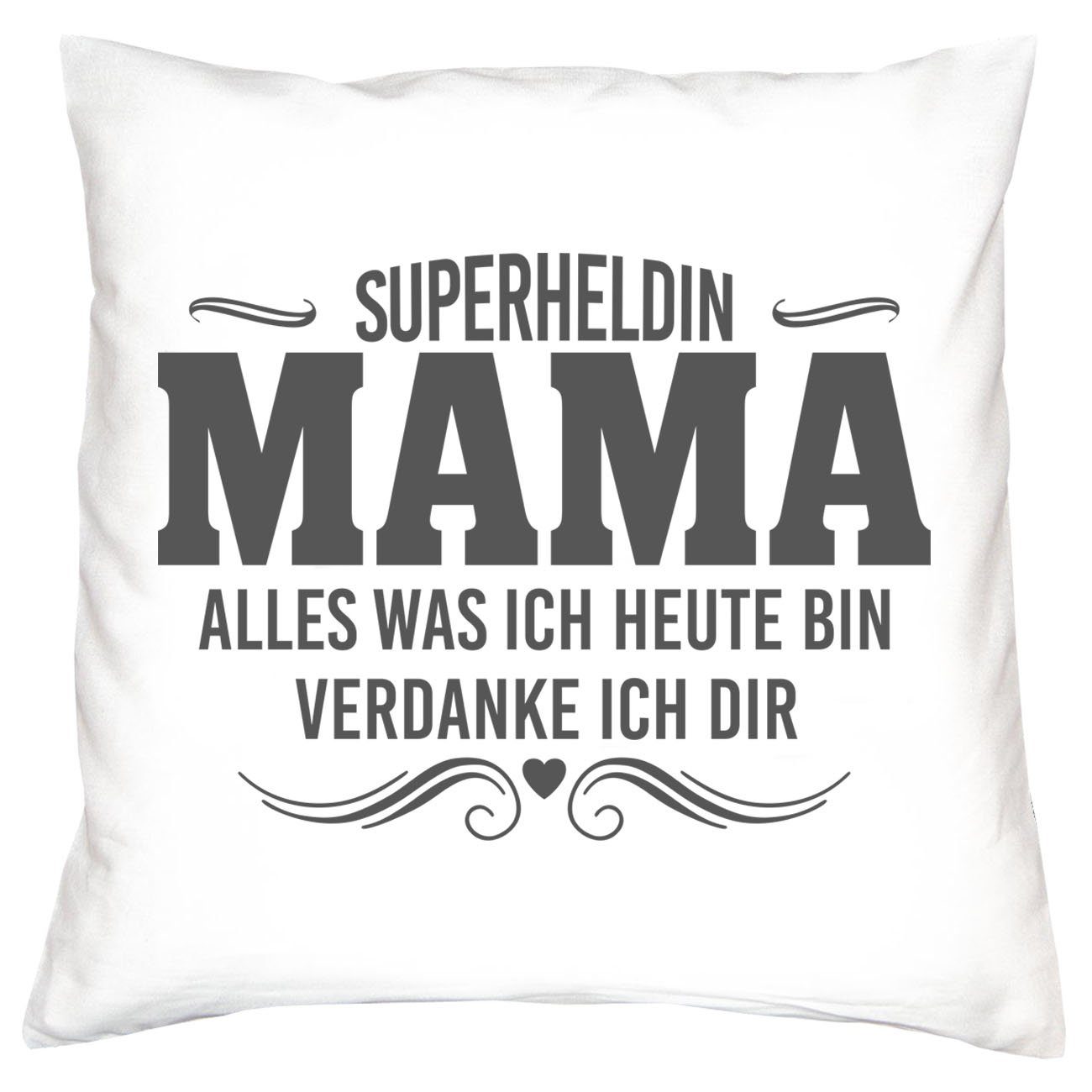Komplettes Geburtstaggeschenk Füllung + Mama Kissen Sprüche - Set Dekokissen Soreso® Geschenke Lustige Socken, Oma