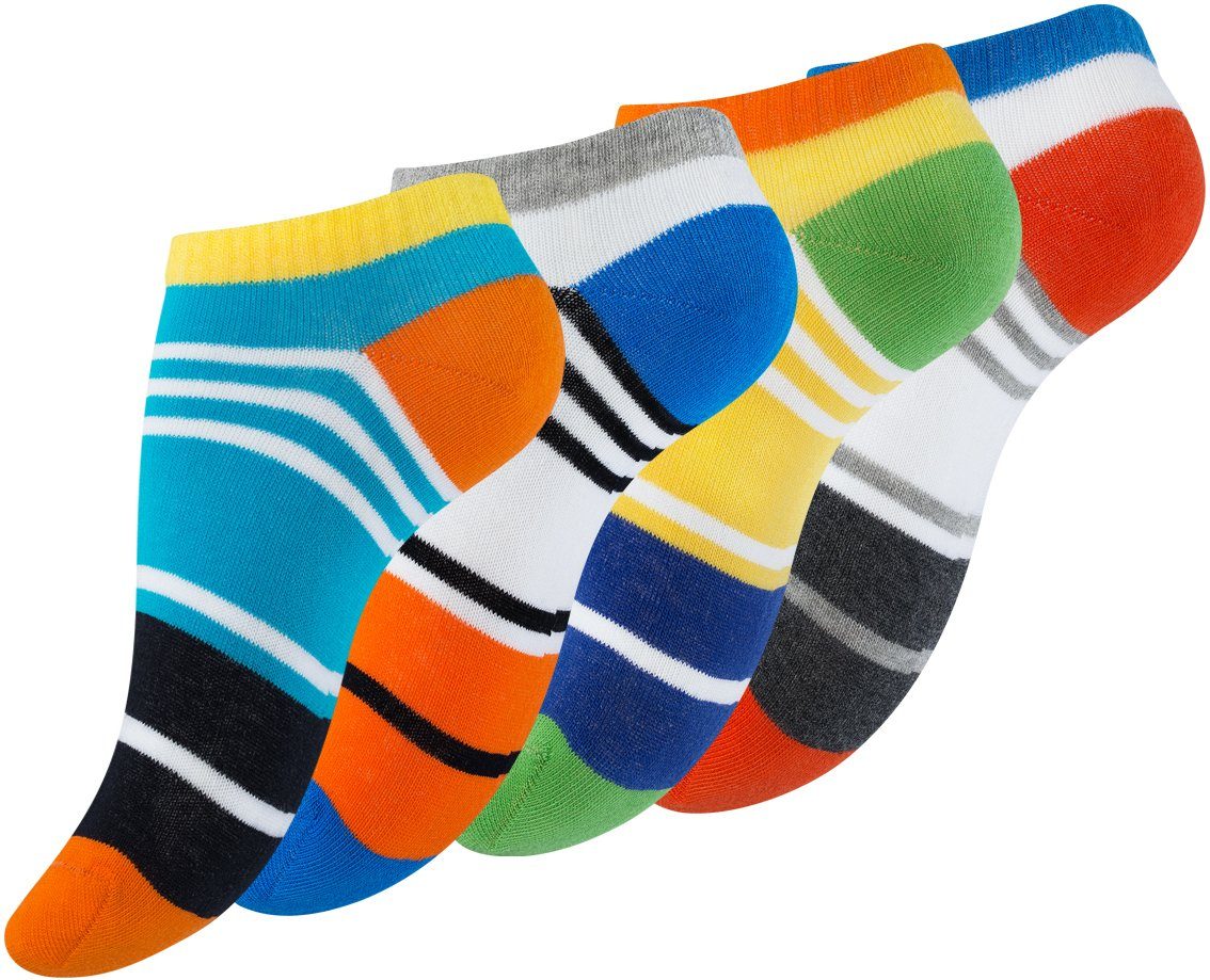 Vincent Creation® Sneakersocken 8 Paar, "Color Block" Design