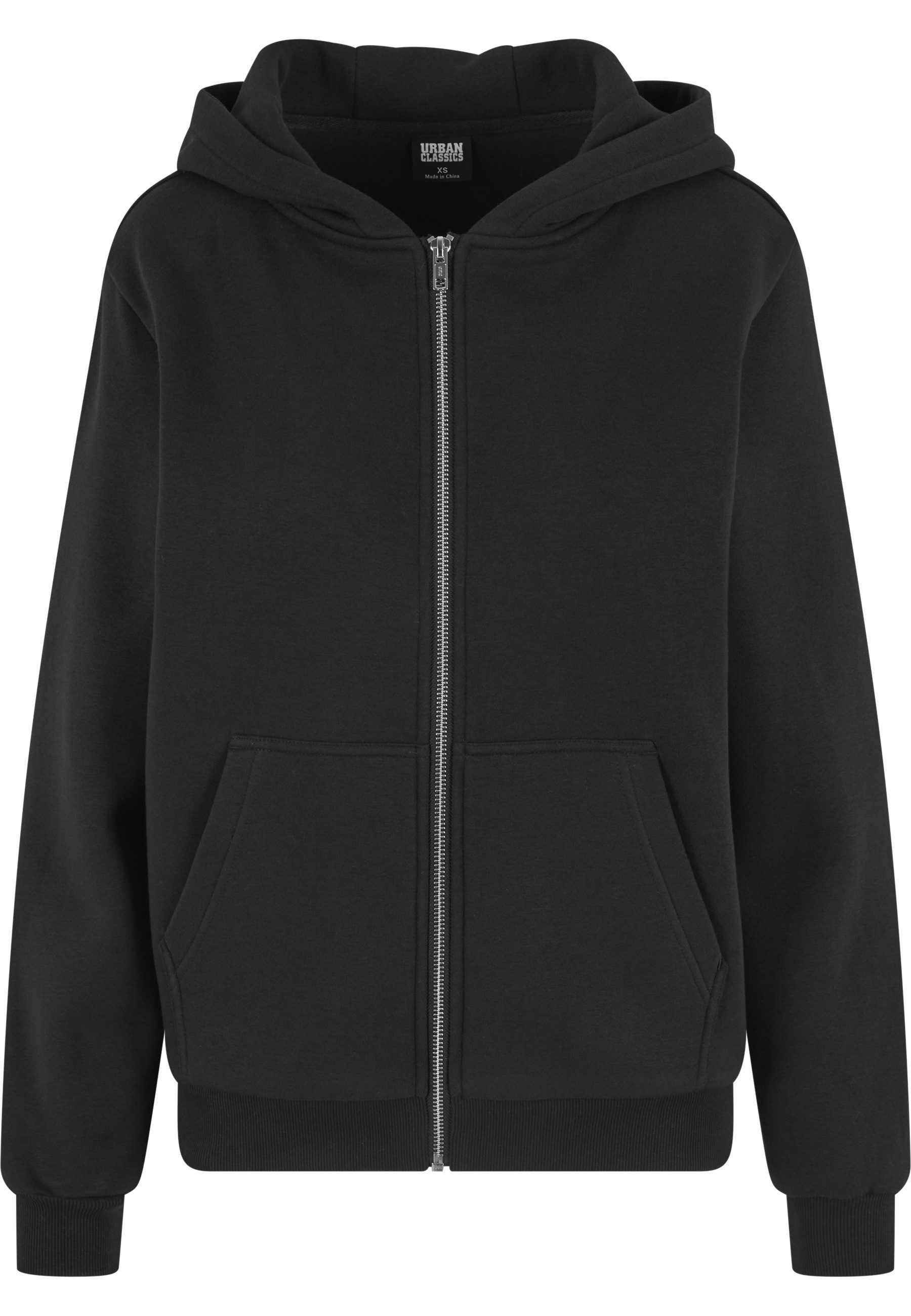 URBAN CLASSICS Sweatjacke Urban Classics Ladies Fluffy Zip Cardigan