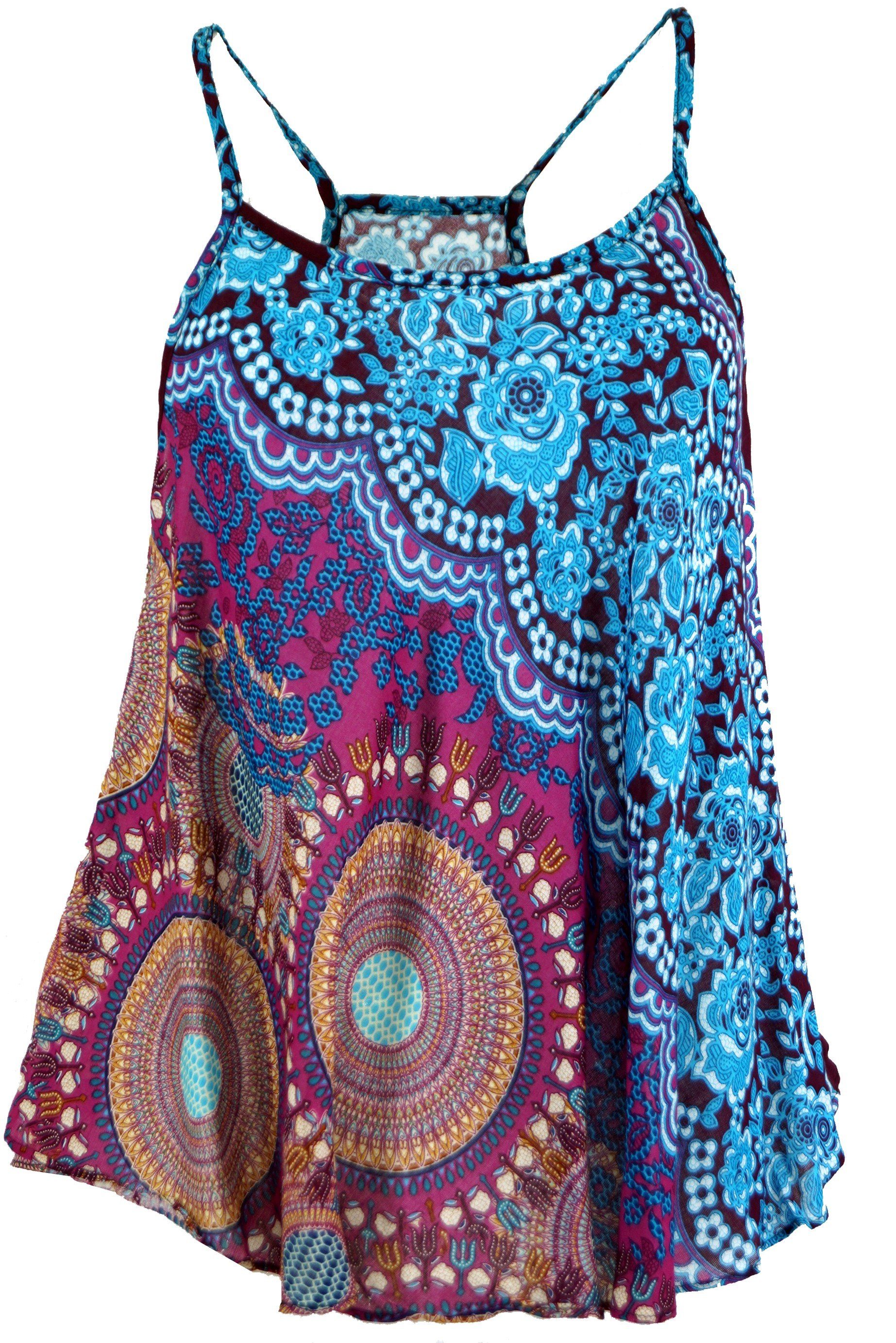 Guru-Shop T-Shirt Boho Trägertop, Sommertop, Damentop, günstig online kaufen