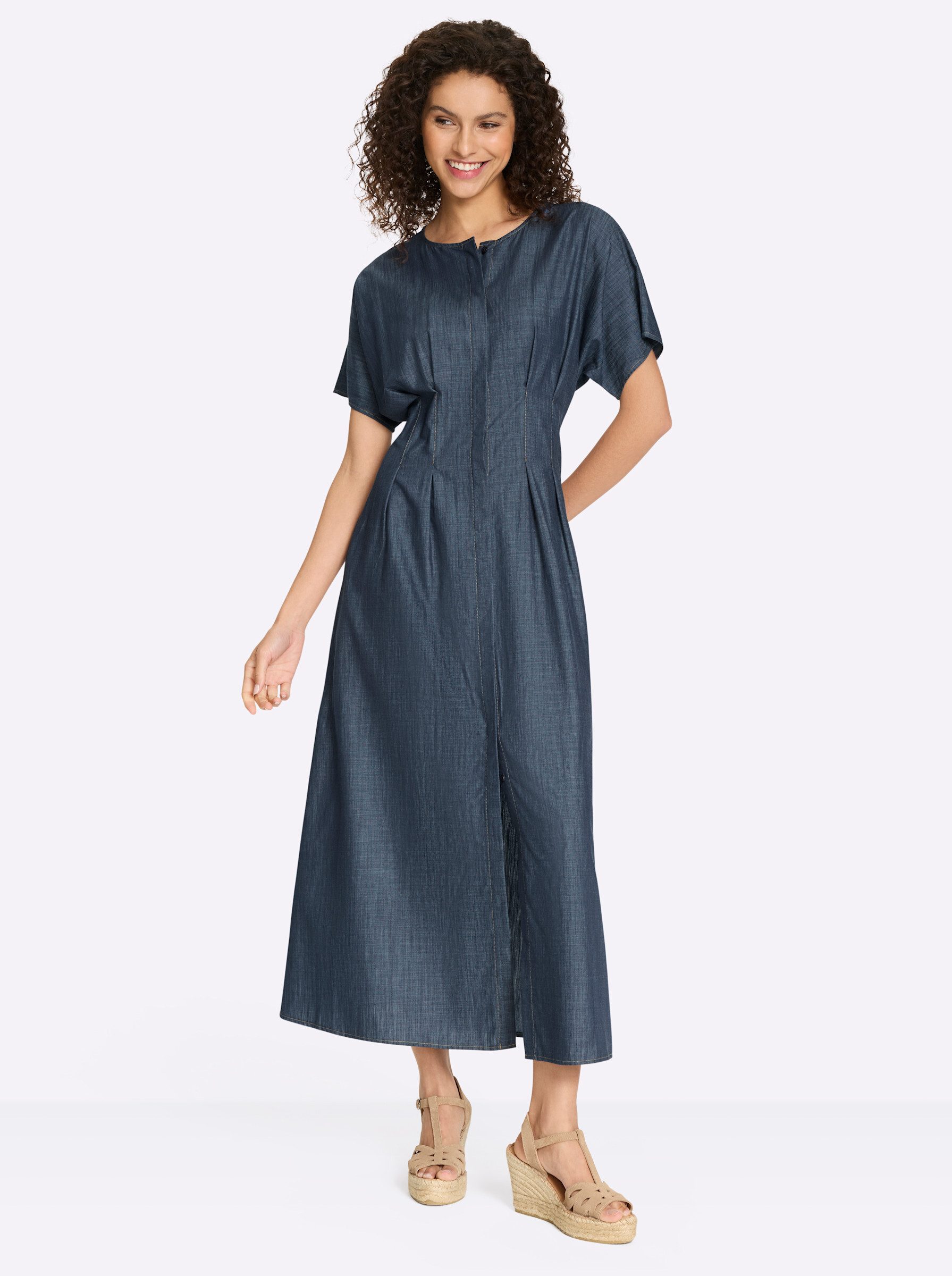 heine Etuikleid Kleid Kurzarm