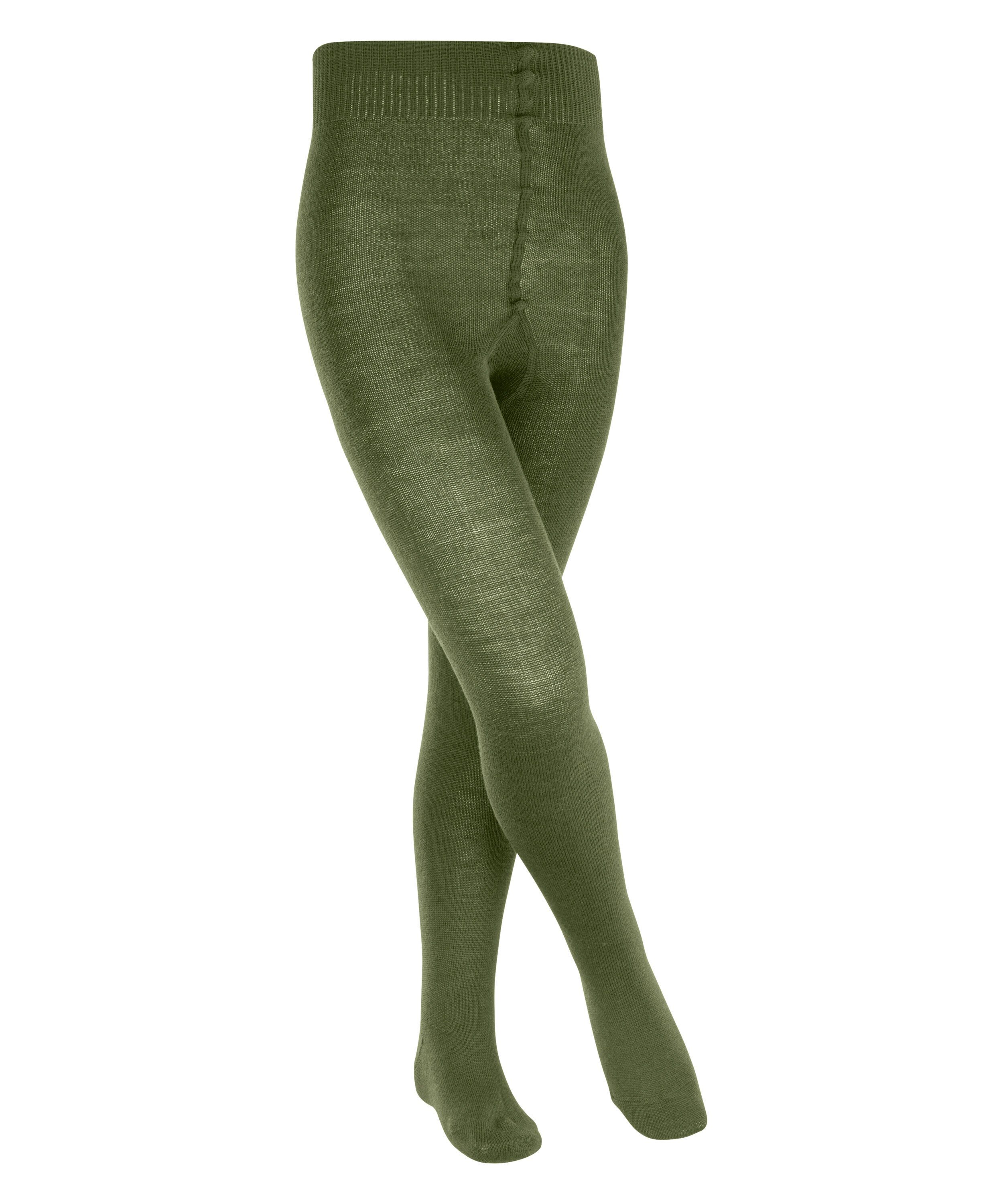 Comfort (7681) St) verstärkten mit FALKE sern (1 Belastungszonen Wool green Strickstrumpfhose