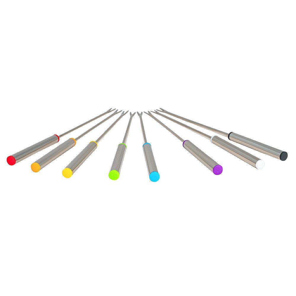Gastroback Fonduetopf Gastroback 91701 Fondue-Gabeln 8 Stk. für 42568 Fondue MultiCook &