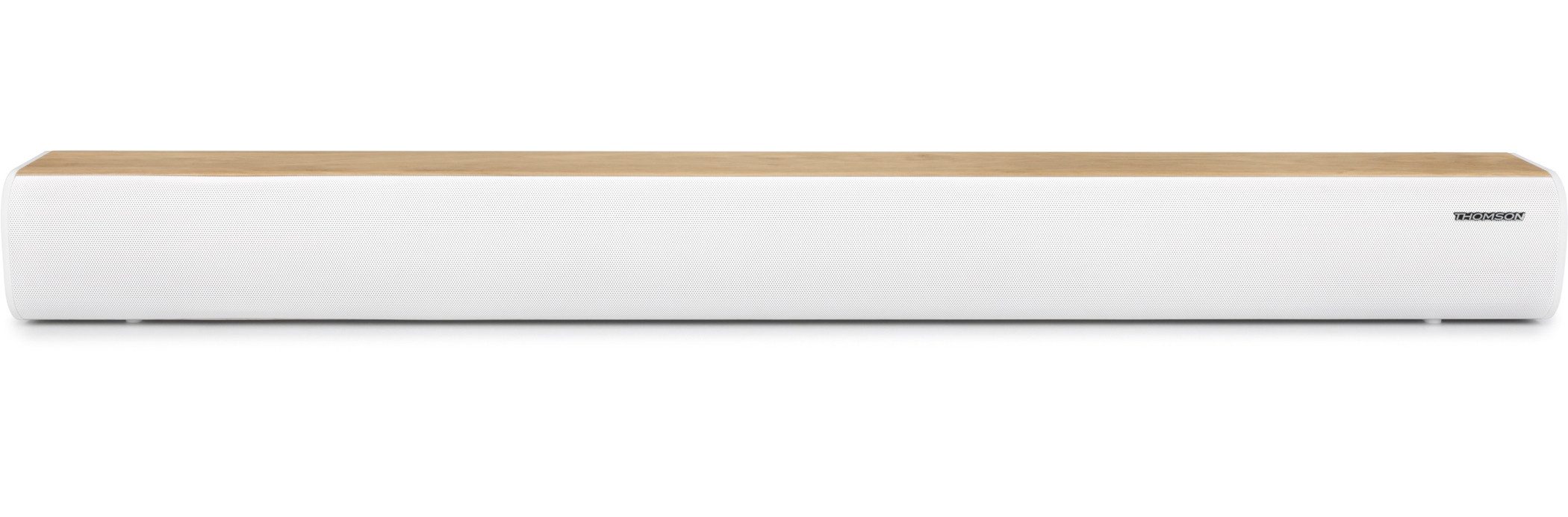 Thomson Bluetooth Soundbar SB401BT Soundsystem weiß Holz braun TH389173 Soundbar