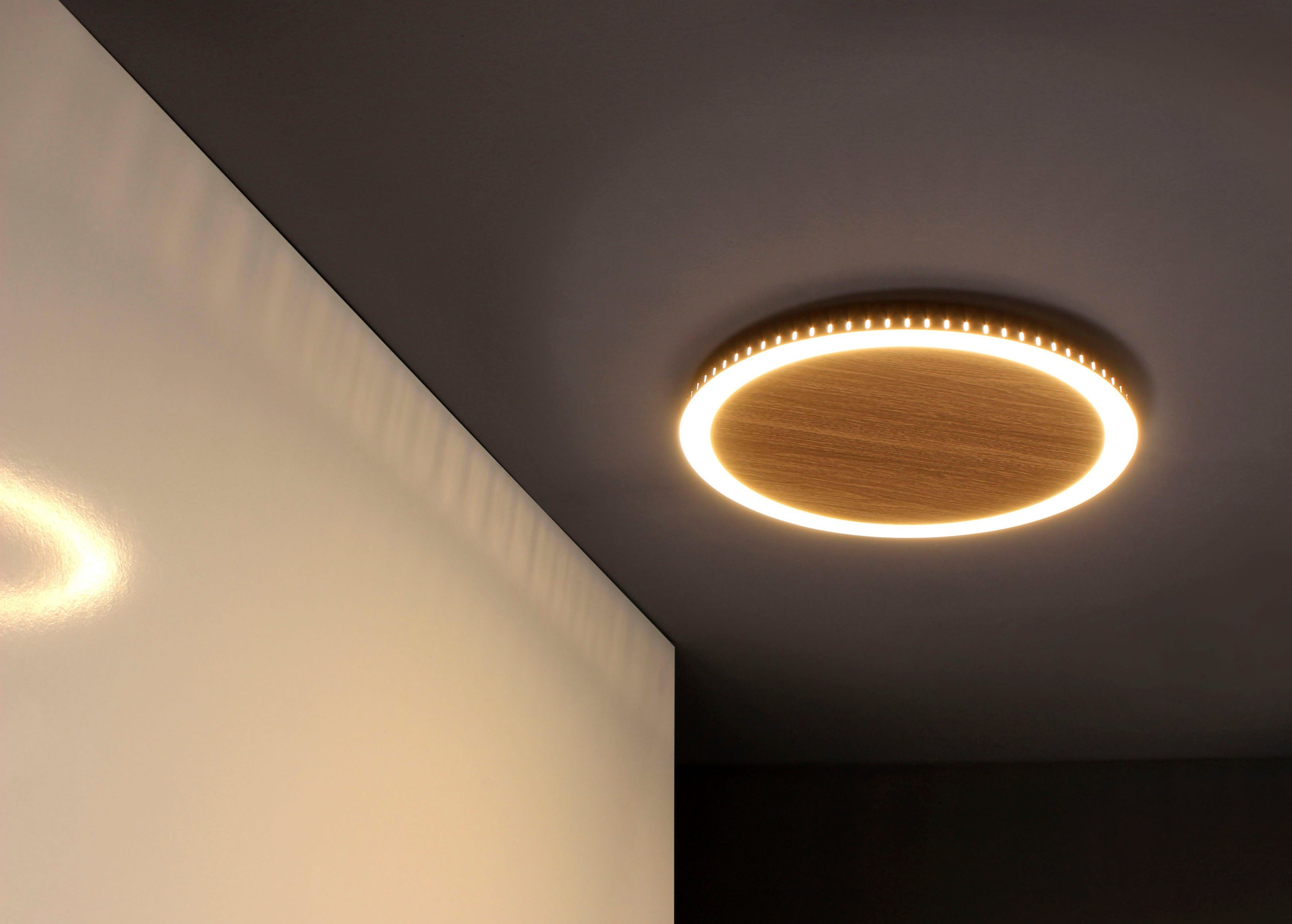 LUCE Design LED Deckenleuchte Moon, fest integriert LED