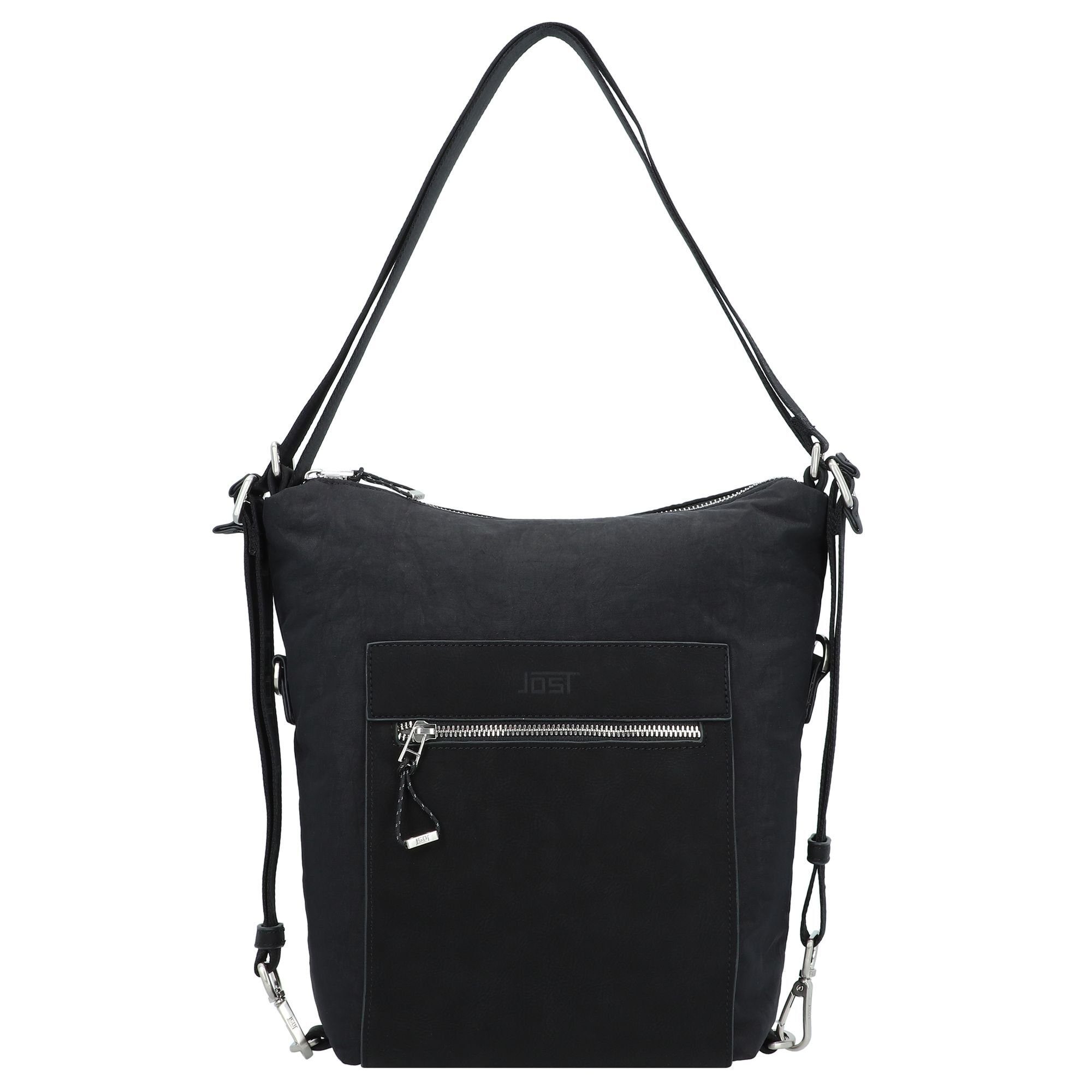 Jost Schultertasche Rosklide, PET Black