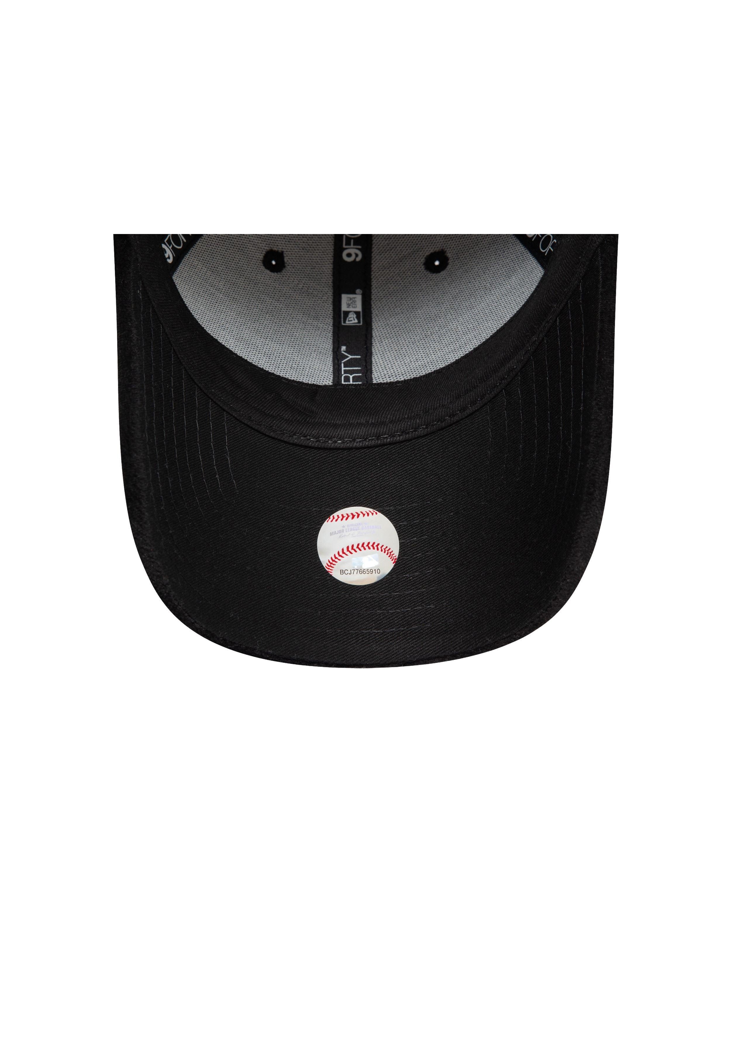New Era Baseball Cap Los Angeles Dodgers MLB Womens Diamante Velour Schwarz 9Forty Verstell (1-St)