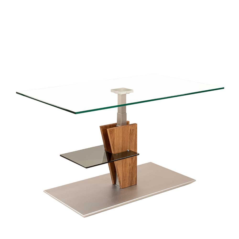 Pharao24 Couchtisch Syrata, aus Massivholz