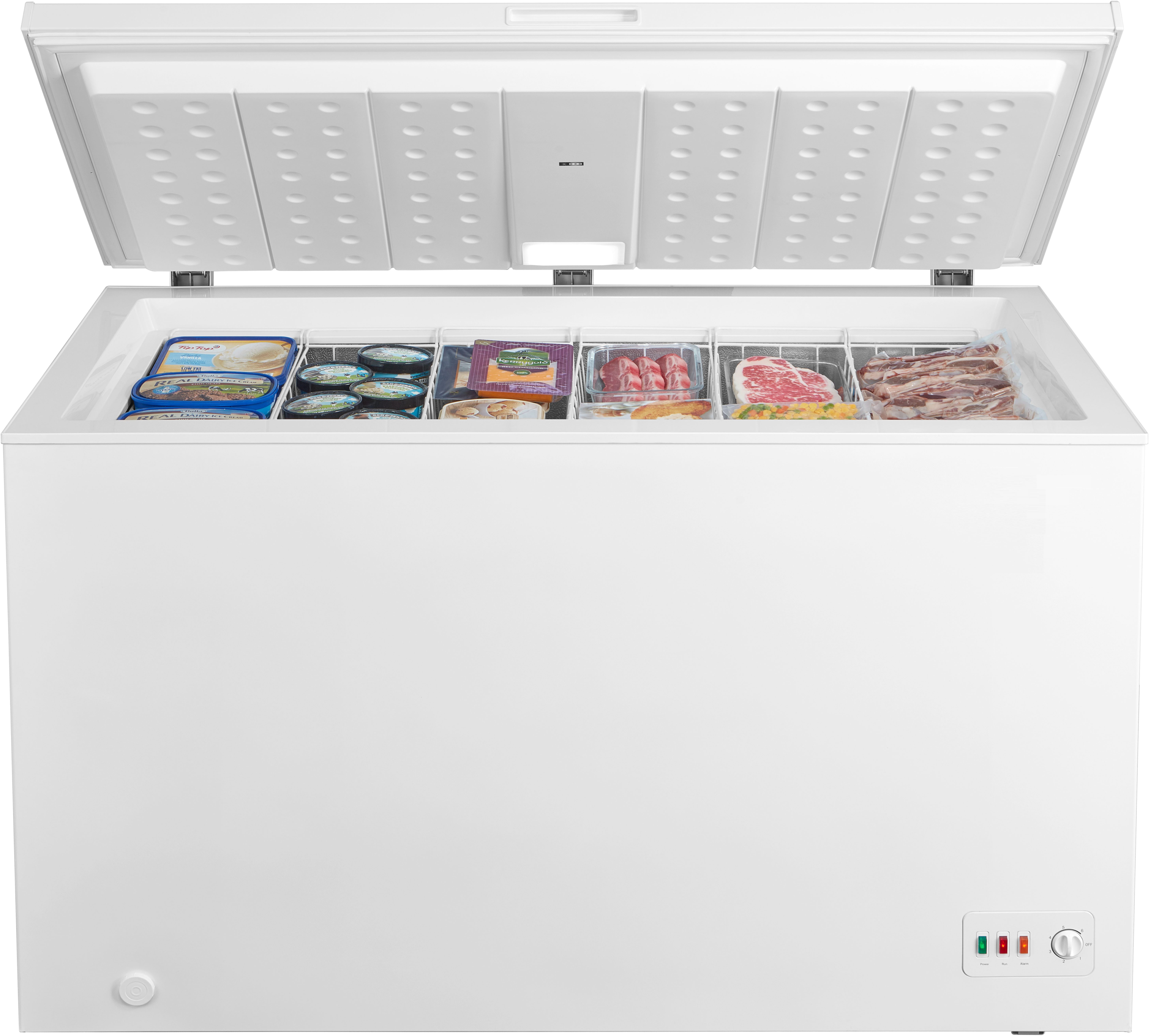 Hanseatic Gefriertruhe HGT128B, 128,5 cm breit, 300 l, inkl. 3 Jahre Herstellergarantie