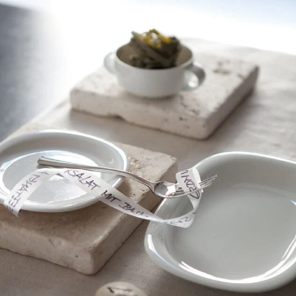 Rosenthal Brotteller Rosenthal Suomi Weiss Brotteller - Quadratisch - R 17,1 cm