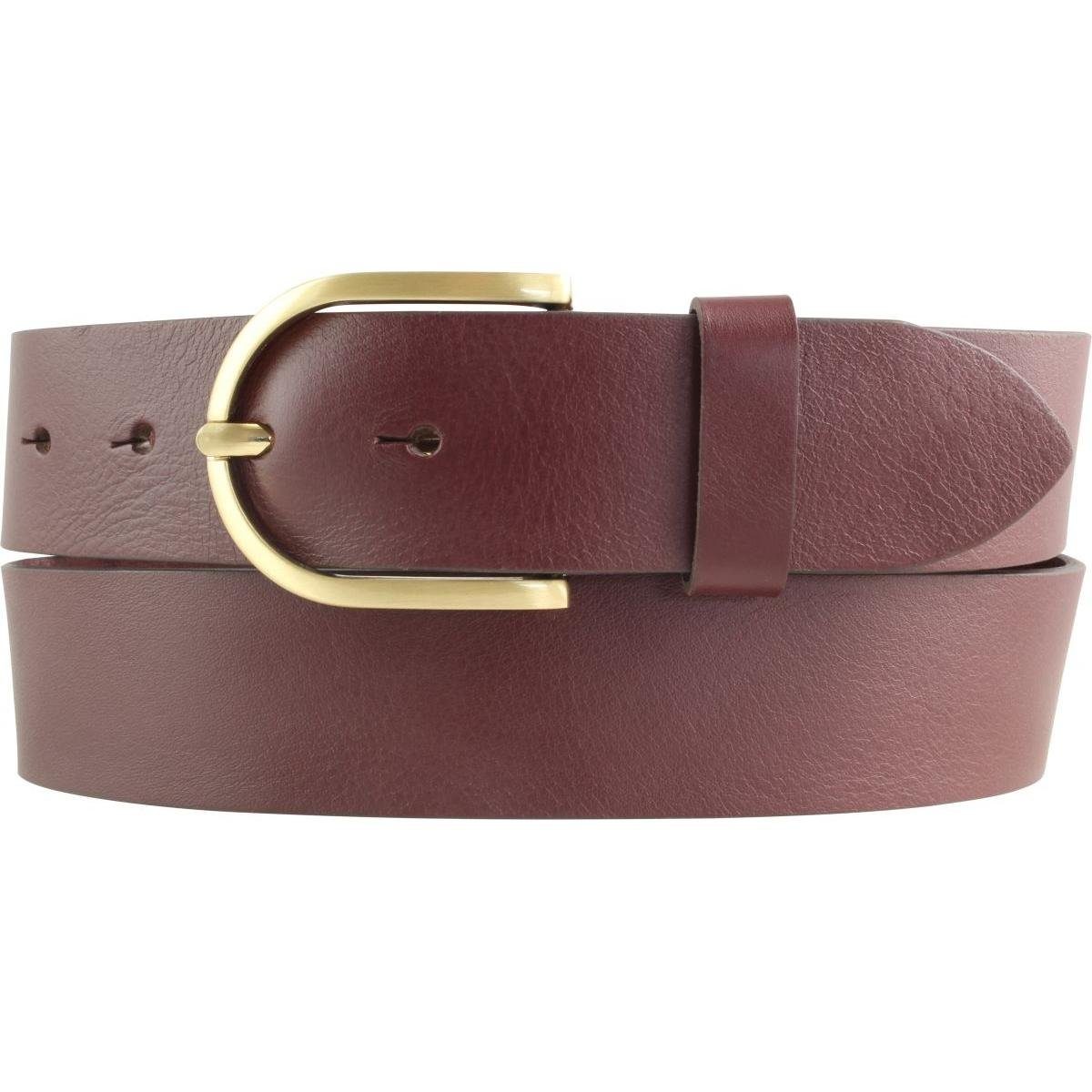 BELTINGER Ledergürtel Damen-Gürtel aus Vollrindleder 4 cm - Jeans-Gürtel für Damen 40mm - Vo (1-St)