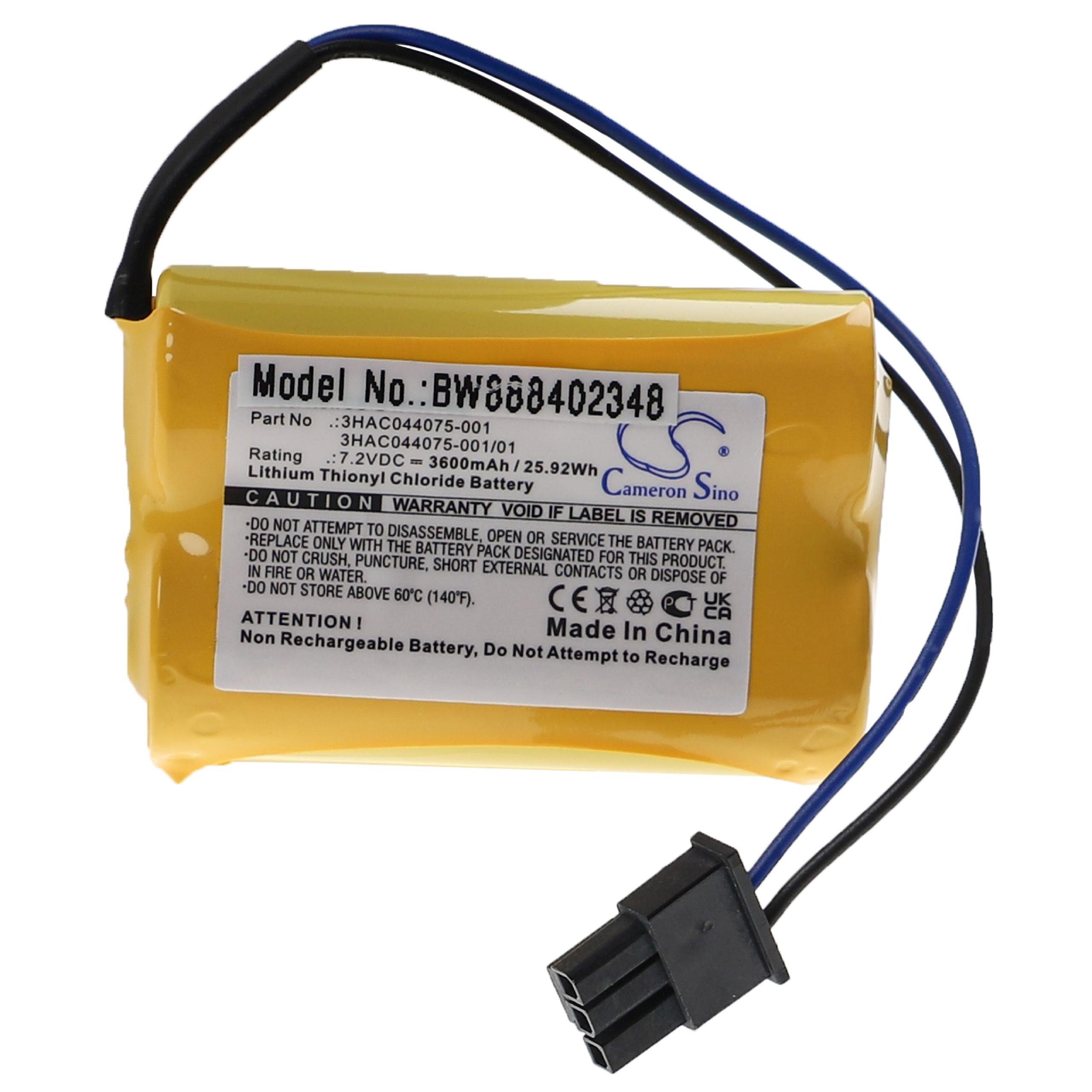 passend für ABB TA521, SB808F, IRB 8700 Industrieroboter (3600 mAh, Akku