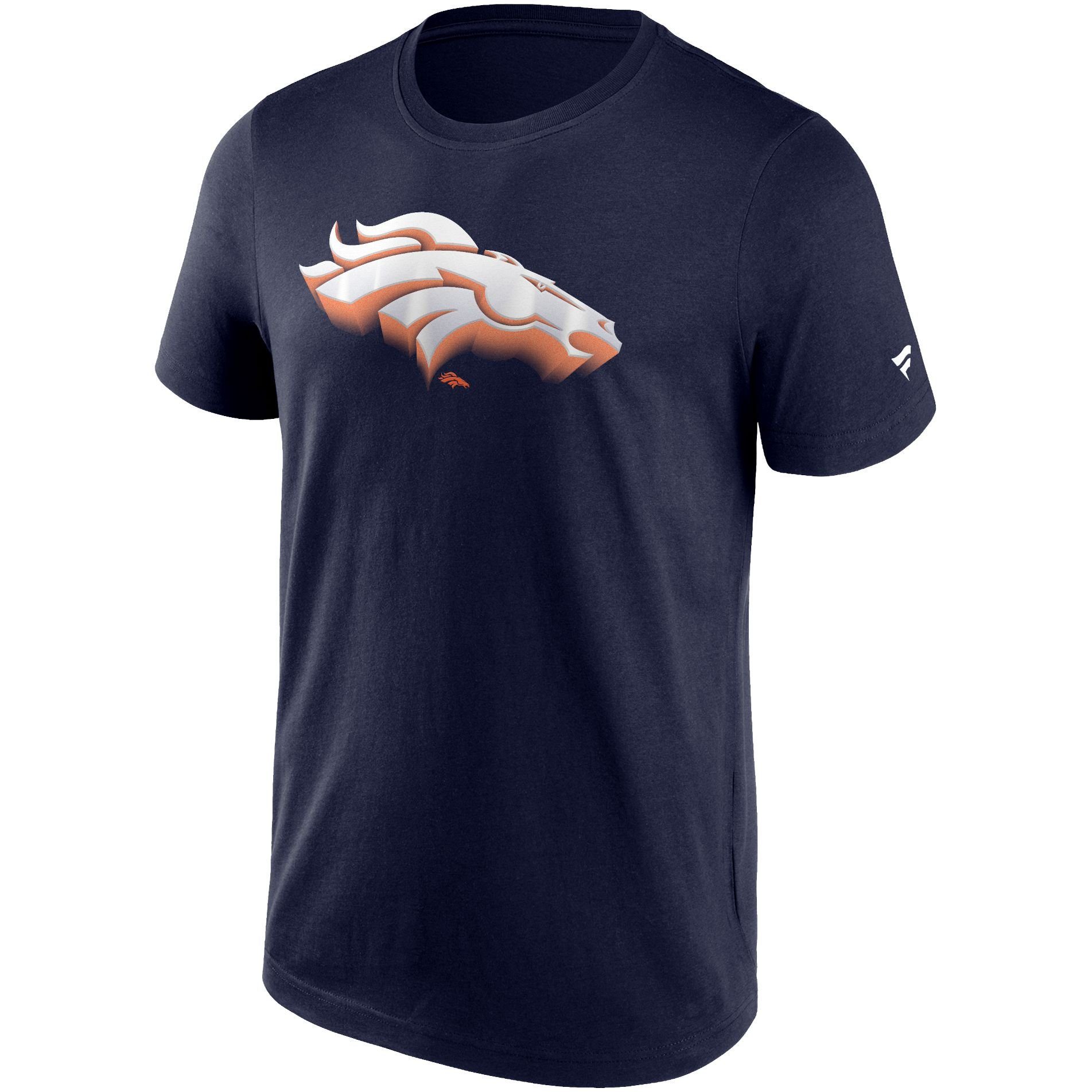 Print-Shirt Fanatics MLB Broncos NHL LOGO CHROME NFL Denver Teams