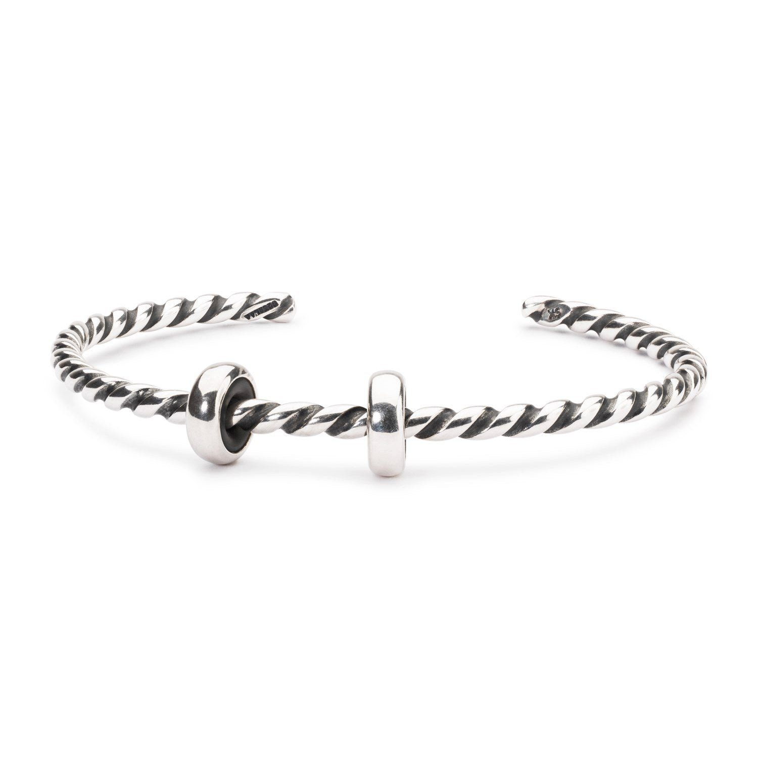 Trollbeads Armspange Gedrehte Armspange, silber, TAGBA-00009