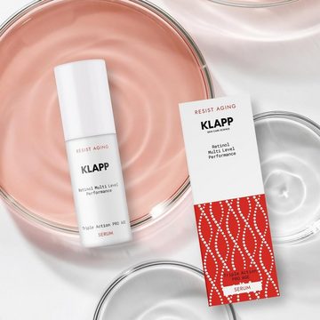 Klapp Cosmetics Gesichtsserum Resist Aging Retinol Triple Action Pro Age Serum