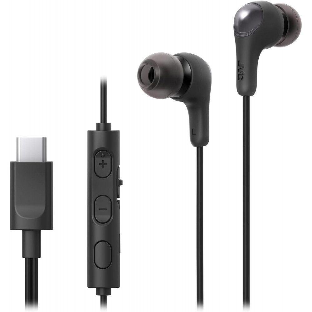 JVC HA-FR9UC-B - Навушники-вкладиші - schwarz Навушники (Stereo USB-C)