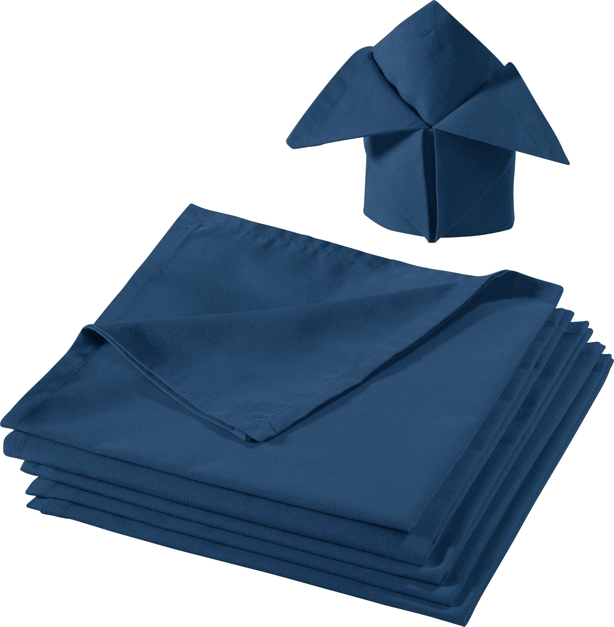 REDBEST Stoffserviette Serviette 6er-Pack "Seattle", Baumwolle Uni