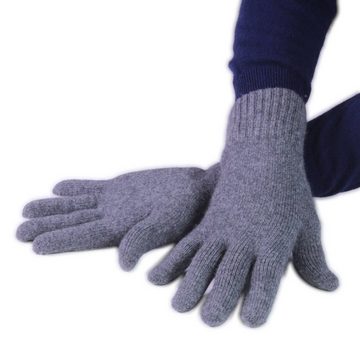 Tumelo Strickhandschuhe Handschuhe 100% Kaschmir HerrenAnthrazit