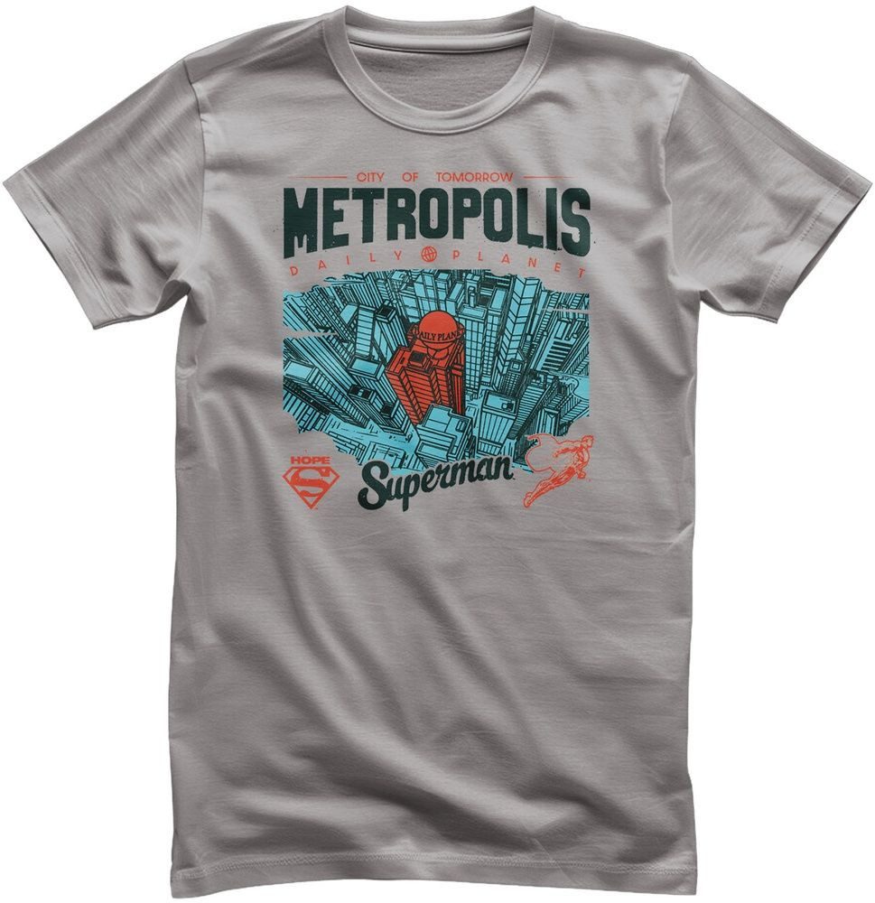 Superman T-Shirt Metropolis Daily Planet T-Shirt