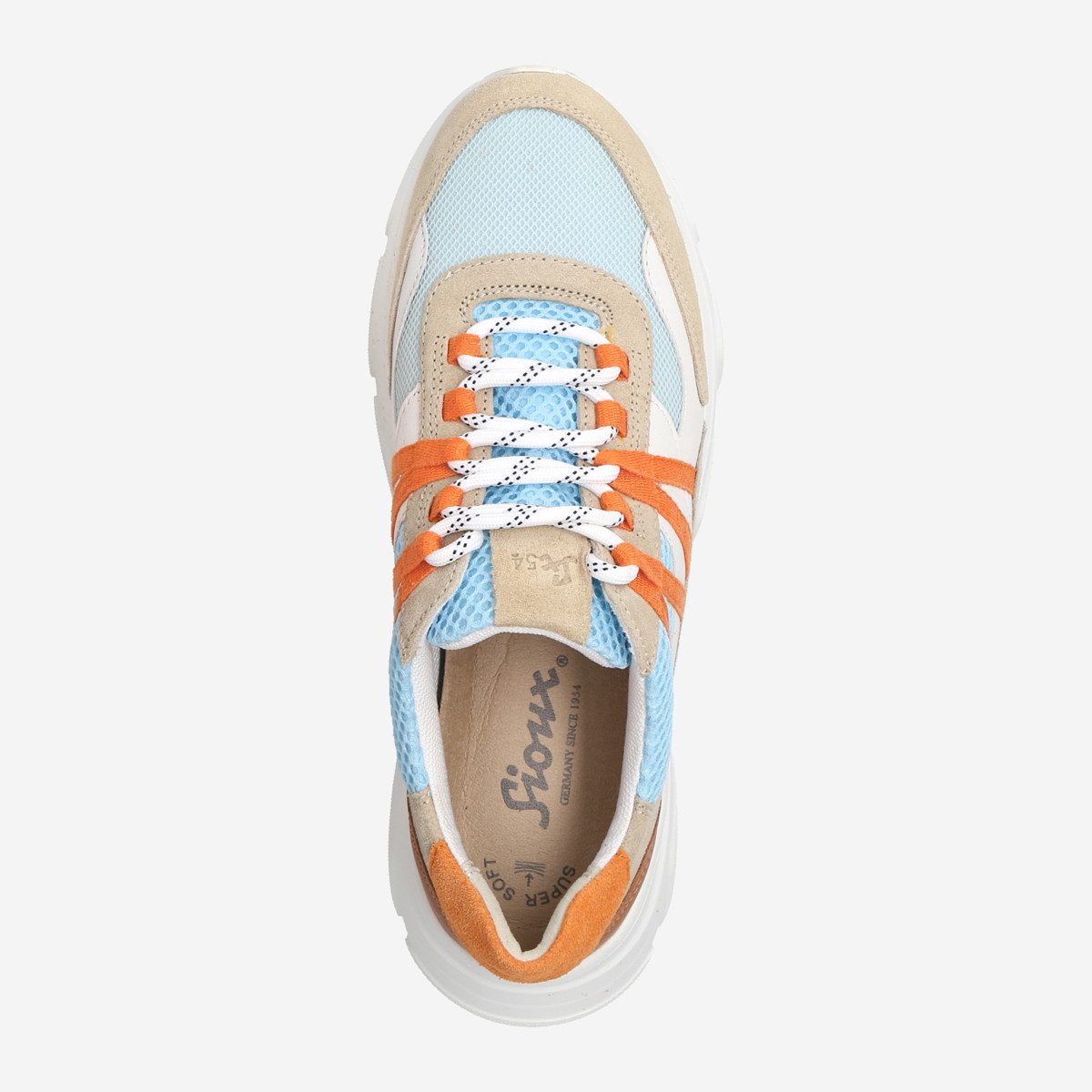 SIOUX Sioux 68851 LIRANKA-704, Sneaker, Beige kombiniert, Damen Sneaker