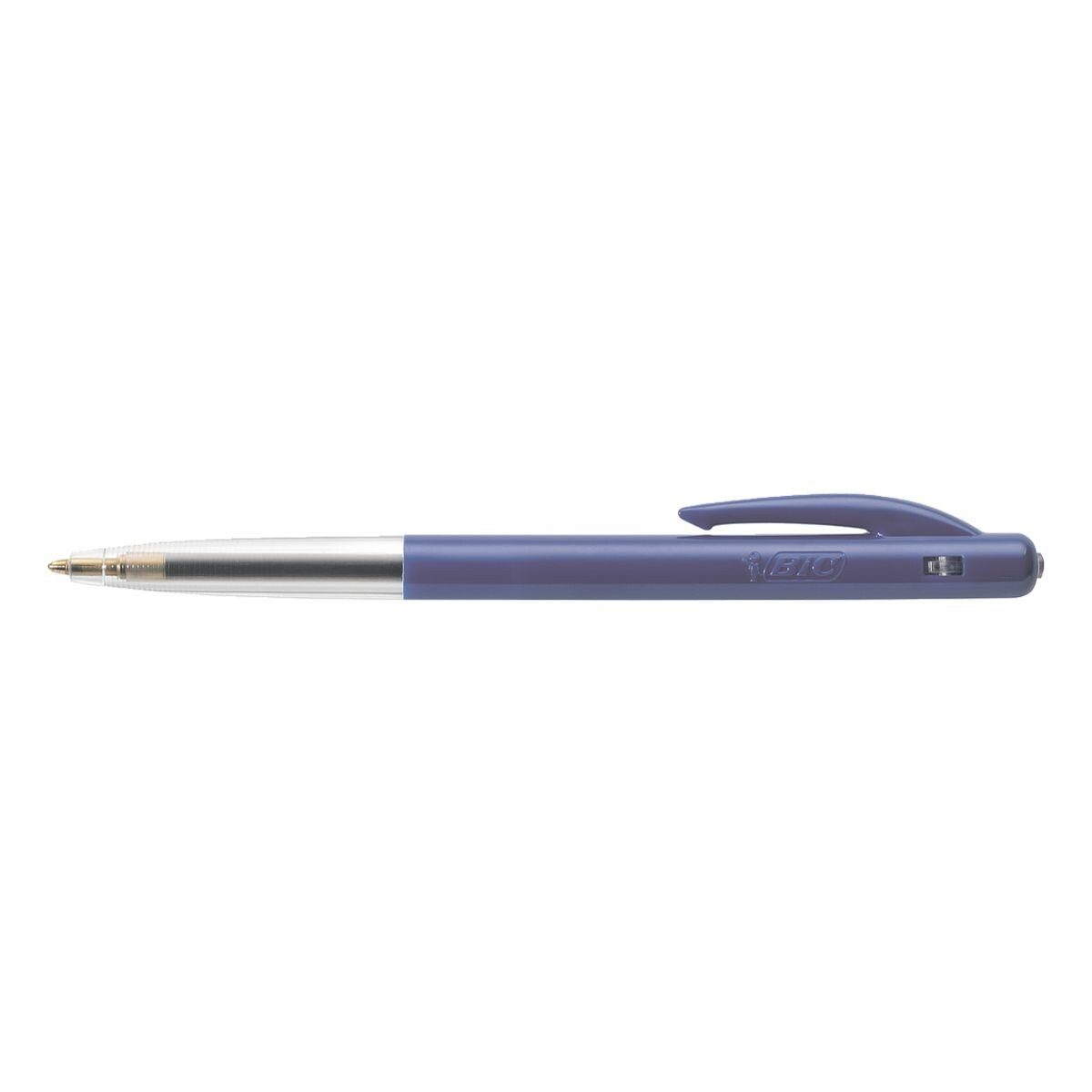 BIC Kugelschreiber Schaft M10, (1-tlg), mit transparentem blau