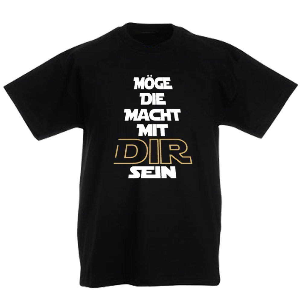G-graphics T-Shirt Möge die Macht mit Mir sein & Möge die Macht mit Dir sein (Familienset, Einzelteile zum selbst zusammenstellen) Kinder- & Erwachsenen-T-Shirt-Set mit Frontprint