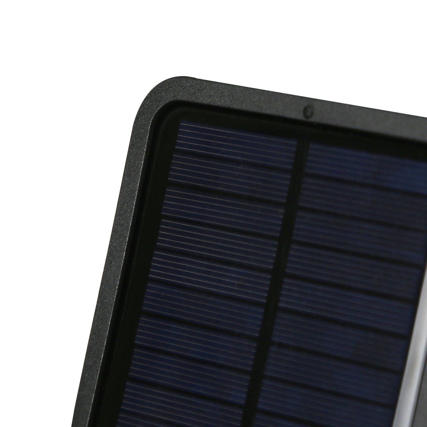 ZMH LED Solarleuchte Solarlampe für Design, Außen LED mit Bewegungsmelder fest integriert, LED 3000k Modern