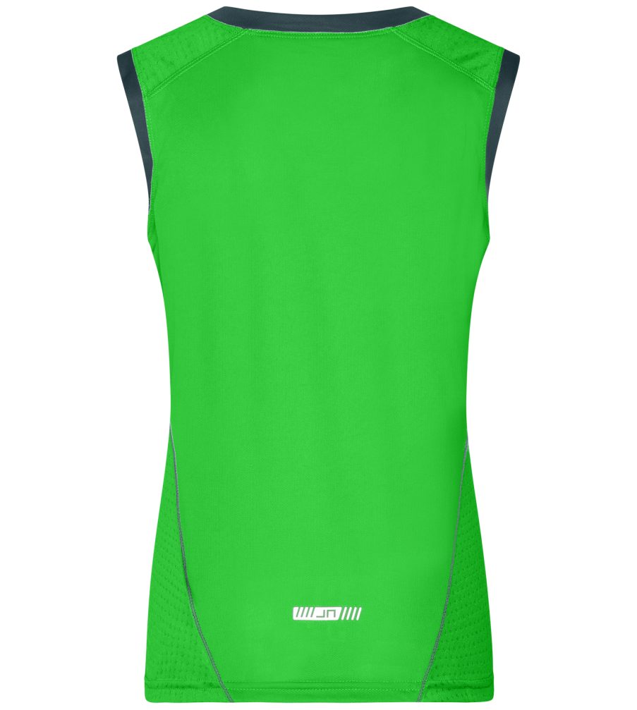 James & Nicholson Lauftop Doppelpack Sportliches Damen Lauftop aus FunktionspolyesterJN469 (Doppelpack, 2er-Pack) Feuchtigkeitsregulierend und schnell trocknend
