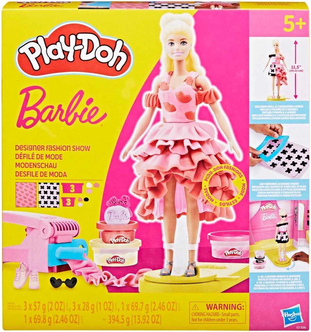 Hasbro Knetform-Set Play-Doh Barbie Modenschau
