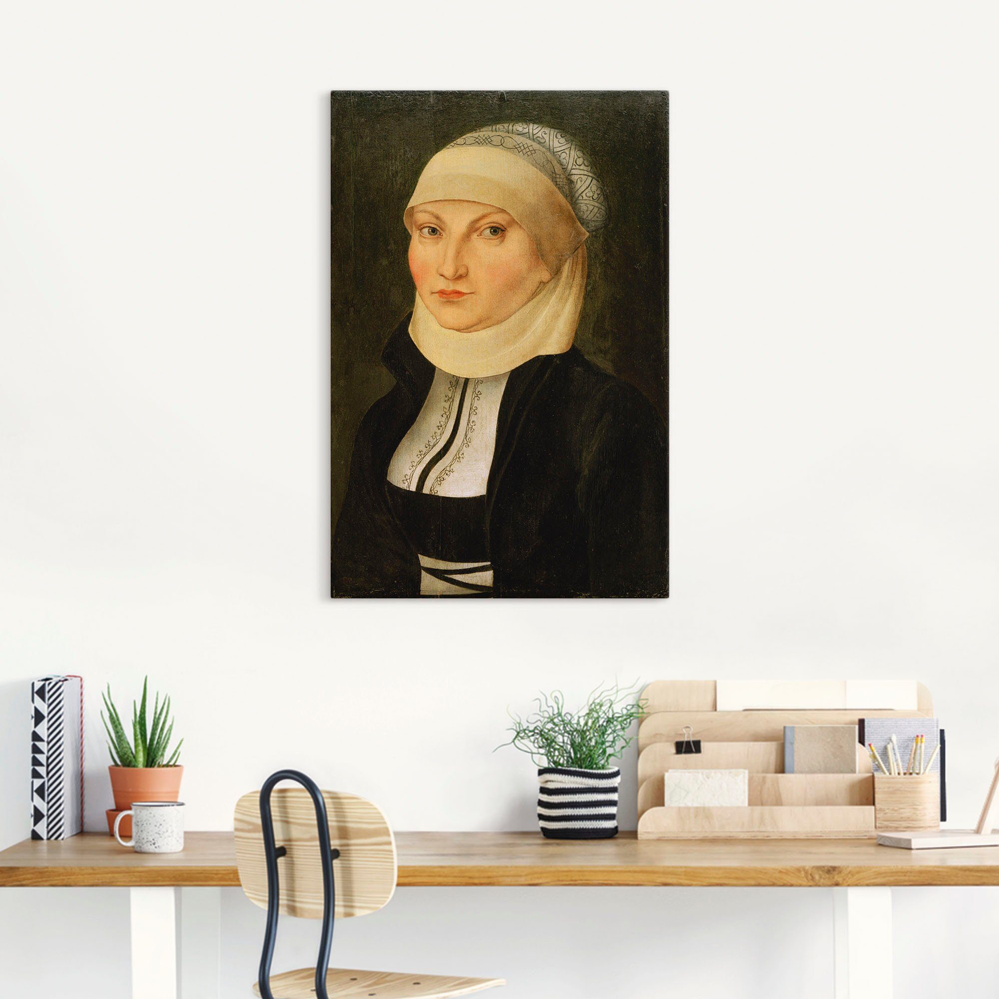 Katharina Alubild, Portrait (1 Artland Poster in St), Bora, als Wandaufkleber oder von versch. Wandbild Größen Leinwandbild,
