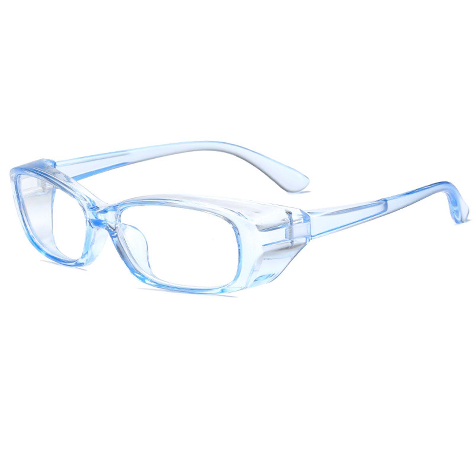 Blusmart Brille Anti-Beschlag-Schutzbrille Für Den Außenbereich, Bequeme, Brille transparent blue