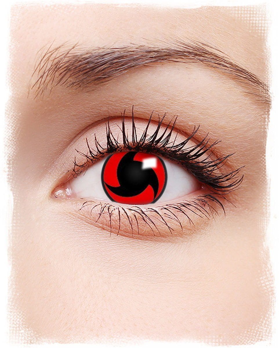 Farblinsen Weiche Itachis Mangekyou Sharingan 12-Monats-Konta