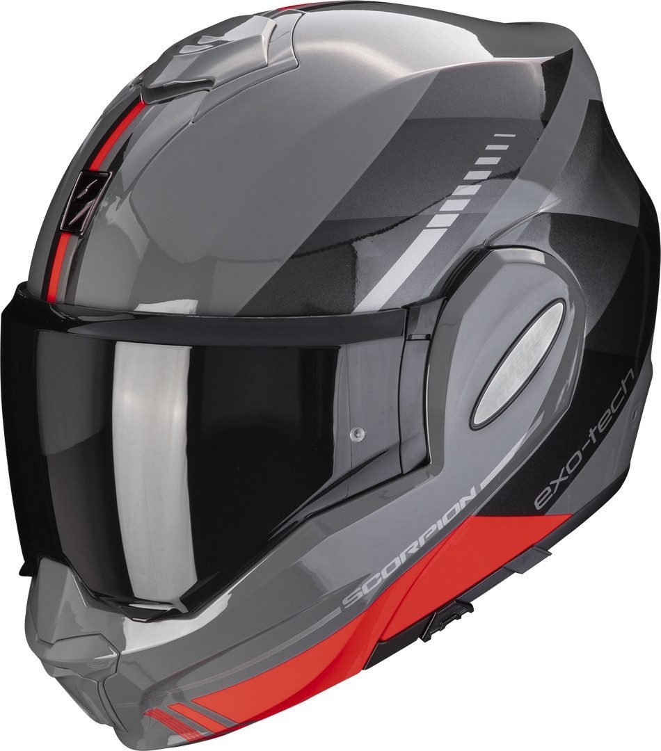 Scorpion Exo Motorradhelm Exo-Tech Evo Genre Klapphelm, Vorbereitet Für Kommunikationssystem,integriertes Sonnenvisier