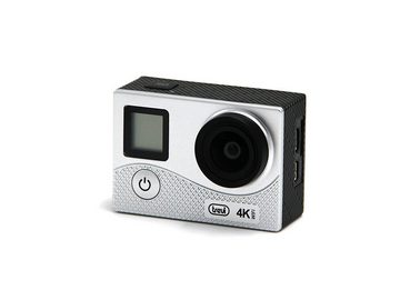 trevi 4K Ultra HD Wifi Sport und Freizeit, Wasserdichte Hülle bis 30m Action Cam (Speicherkarte)