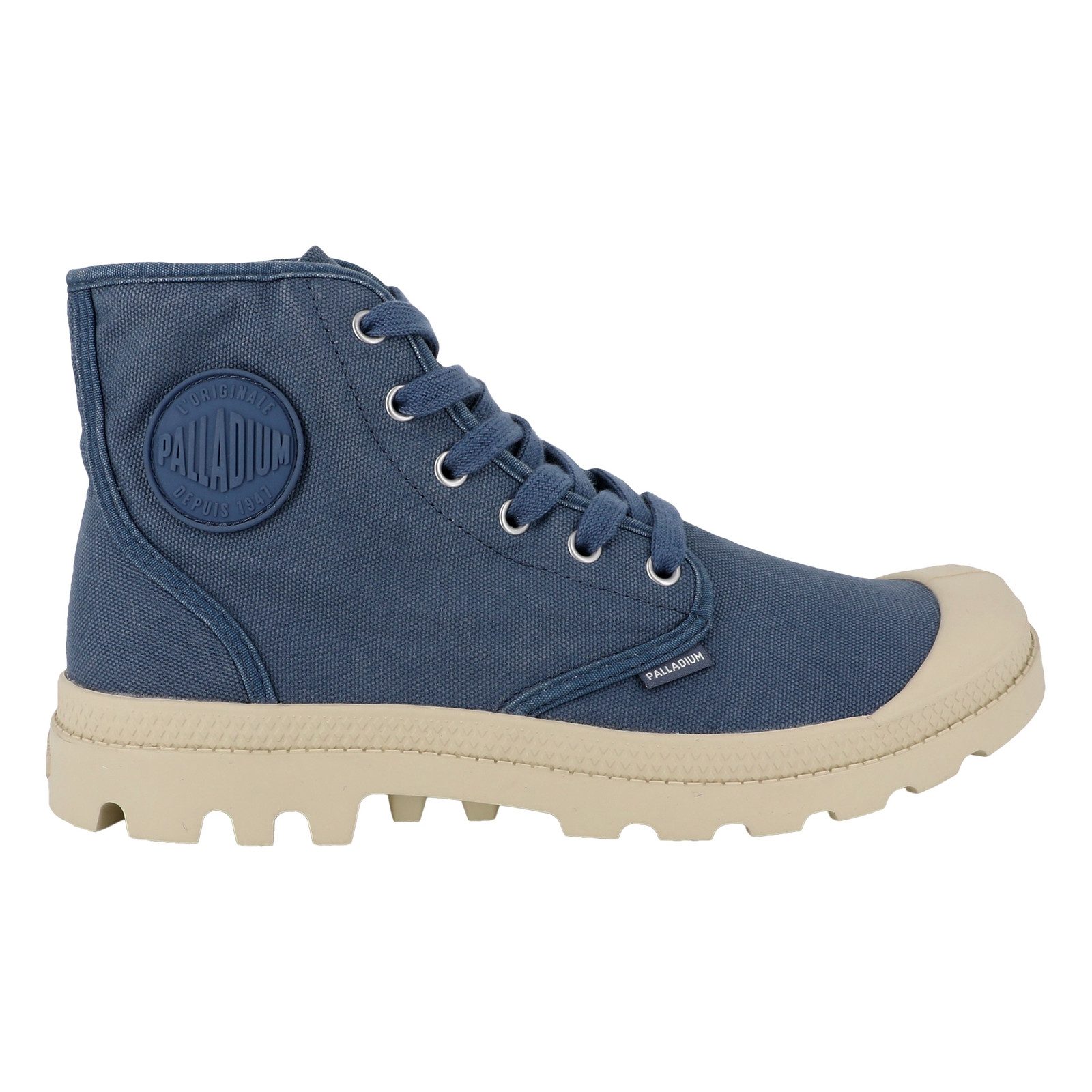 Palladium Pampa Hi Schnürschuh mit Markendetails günstig online kaufen