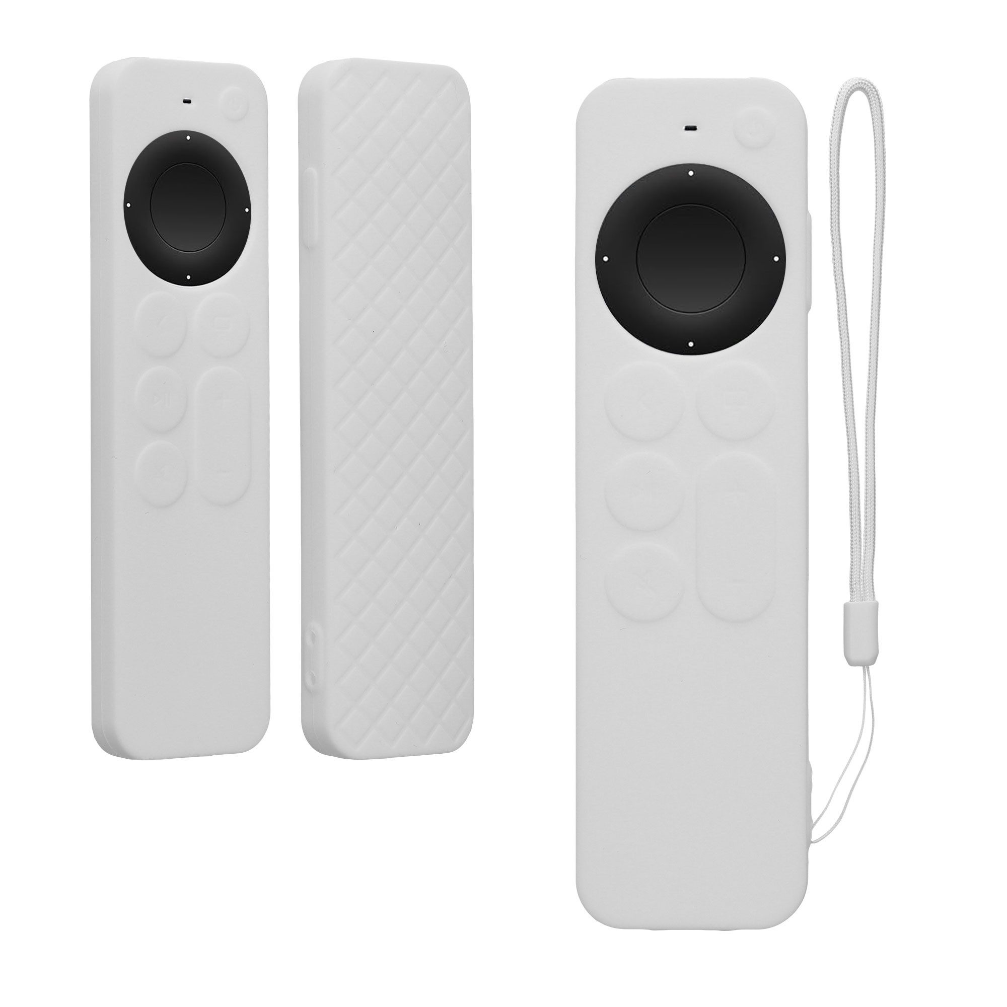 kwmobile Siri Remote 3rd / 2nd Gen Hülle Universal-Fernbedienung (Fernbedienung Silikon Case)