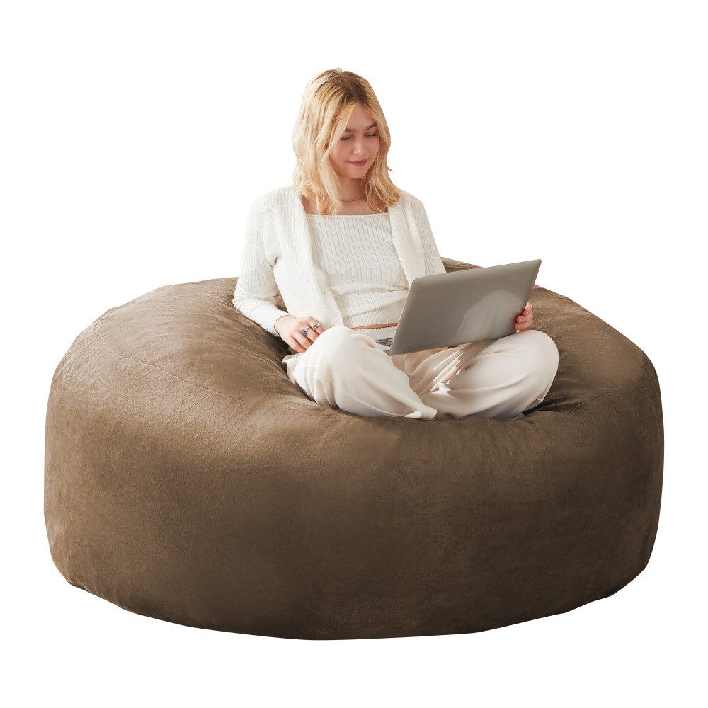 BBWL Sitzsack 5FT für Erwachsene XXL Bean Bag Stuhl weicher Lesesessel Schlafsofa, Sitzsack Sofa für Schlafzimmer Balkon Wohnzimmer