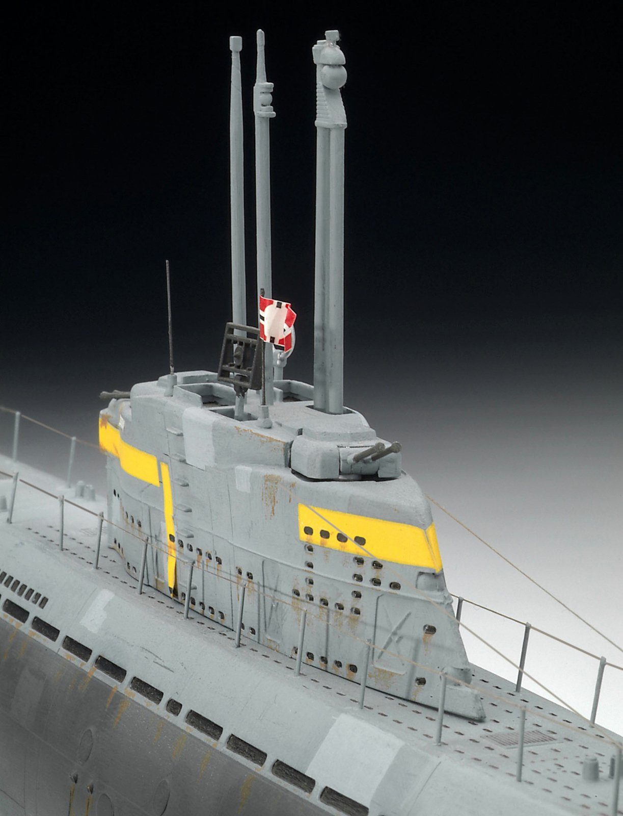(Set, 1:144, 1:144, Maßstab Submarine Carrera® Modellbausatz Maßstab XXI" Type 50 "German Teile 50-tlg) Modellbausatz