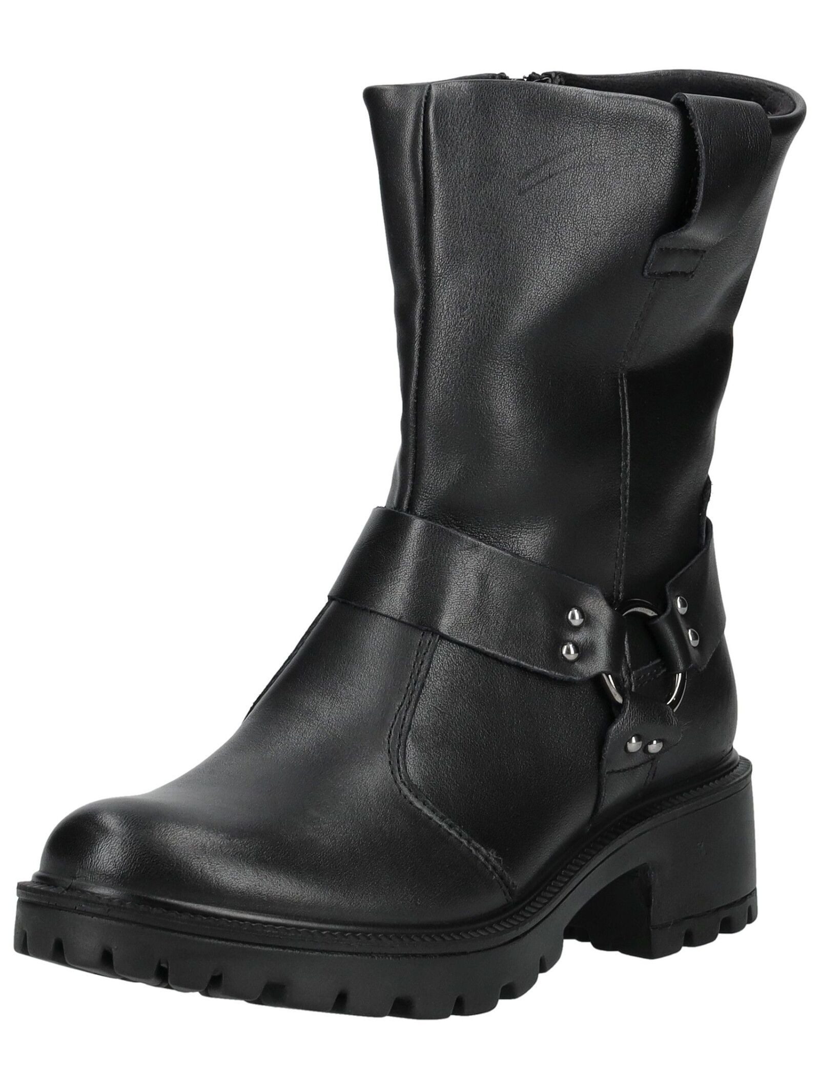 Stiefel Nappaleder . Bikerboots